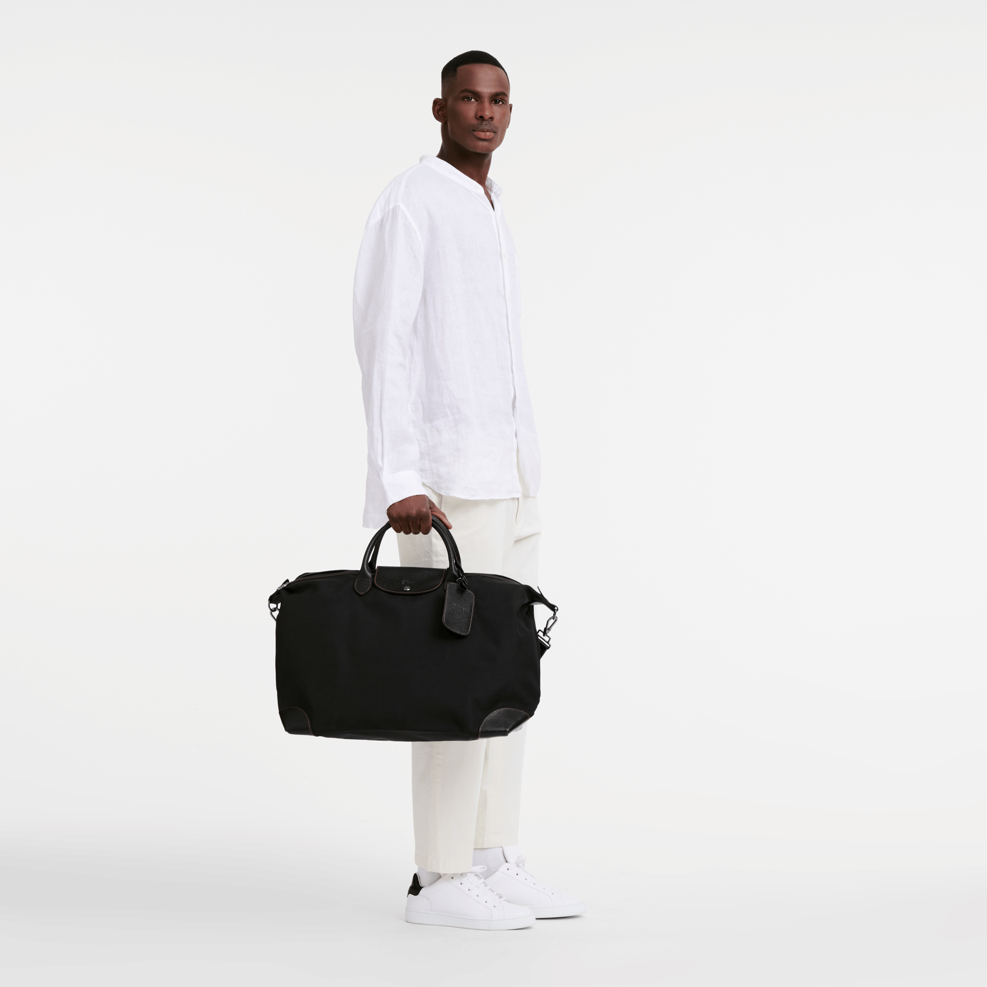 Long Champ Longchamp Boxford L Travel bag Black
