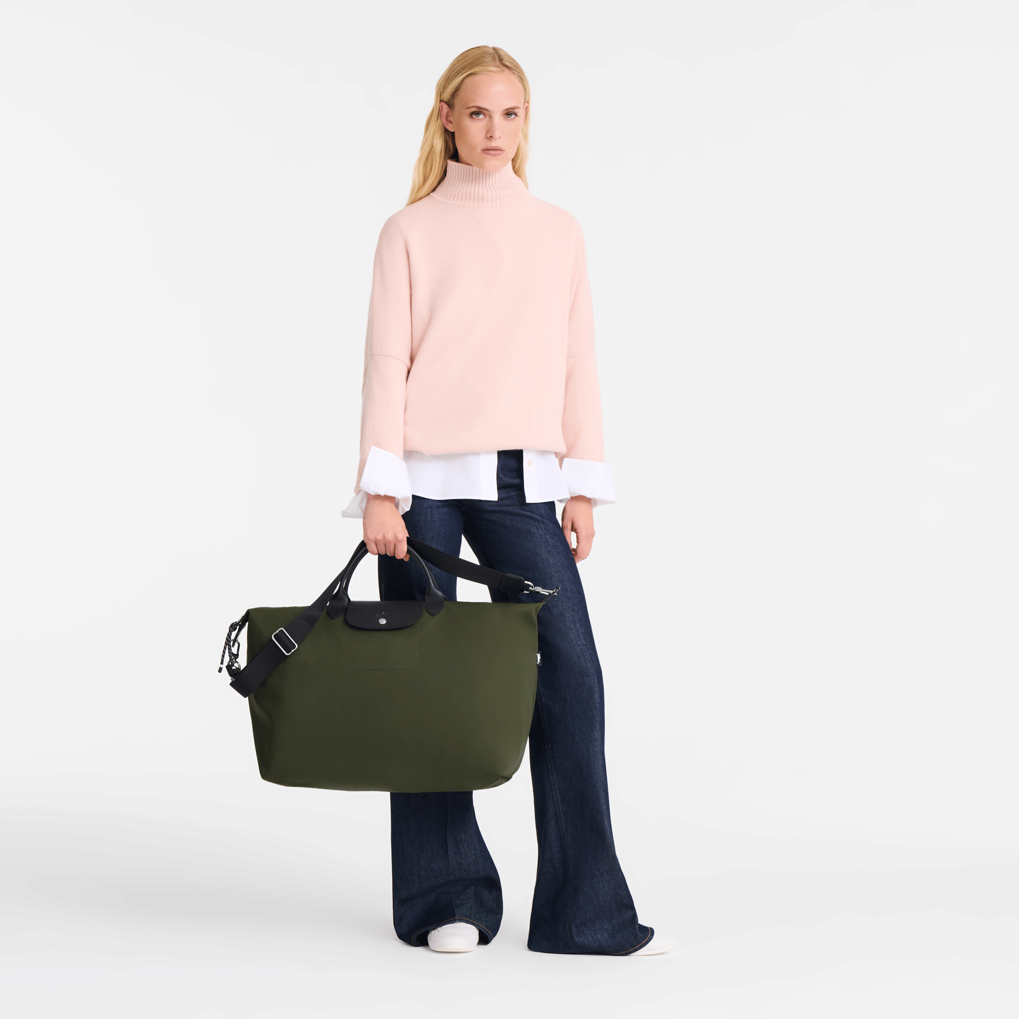 Long Champ Longchamp Le Pliage Energy L Travel bag Khaki