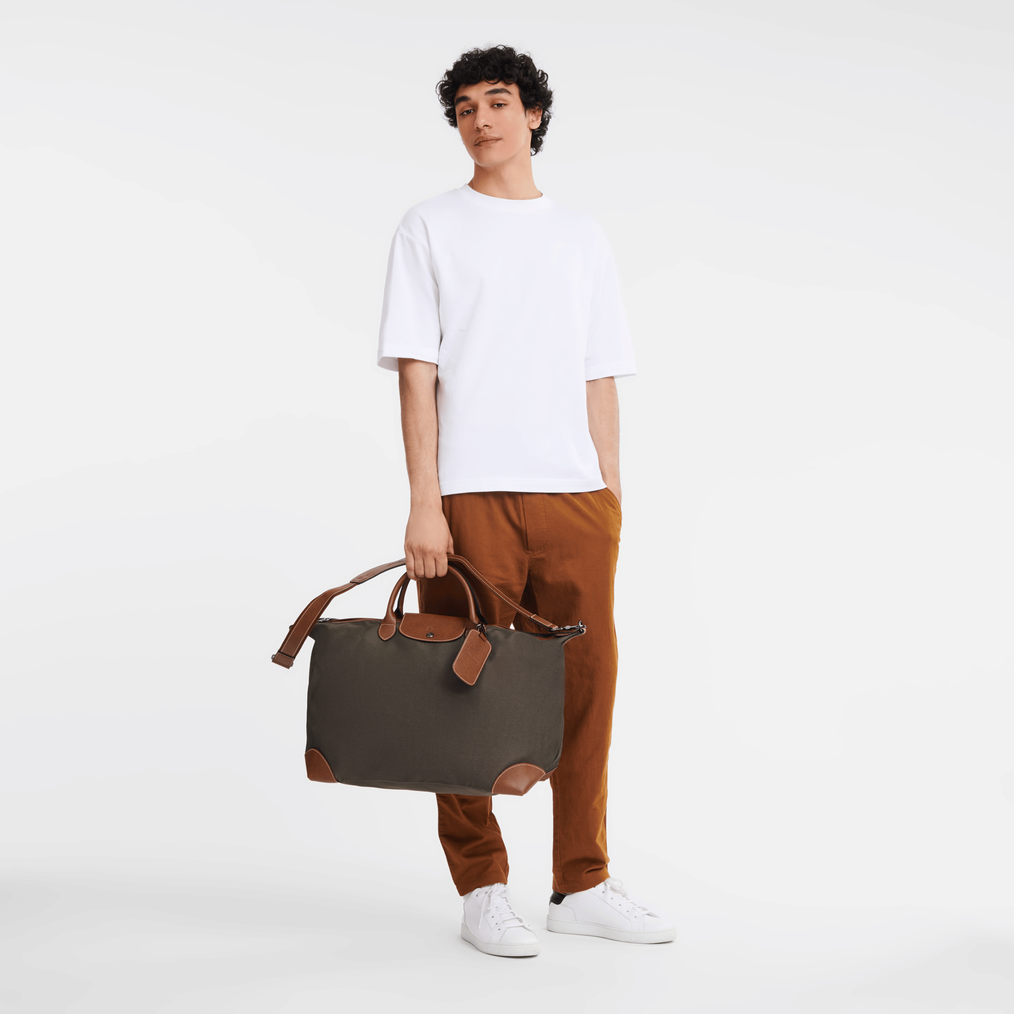 Long Champ Longchamp Boxford L Travel bag Brown