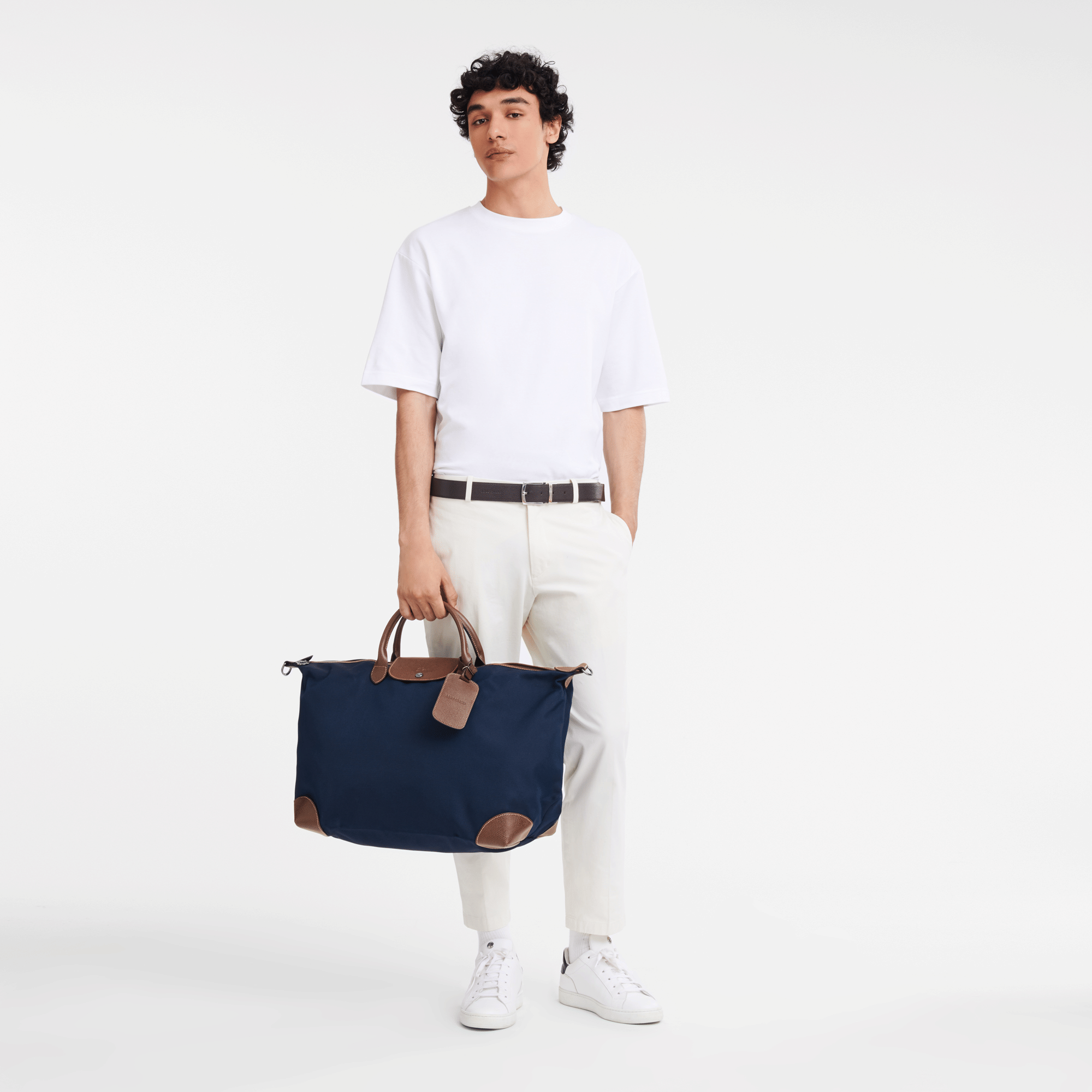 Long Champ Longchamp Boxford L Travel bag Blue