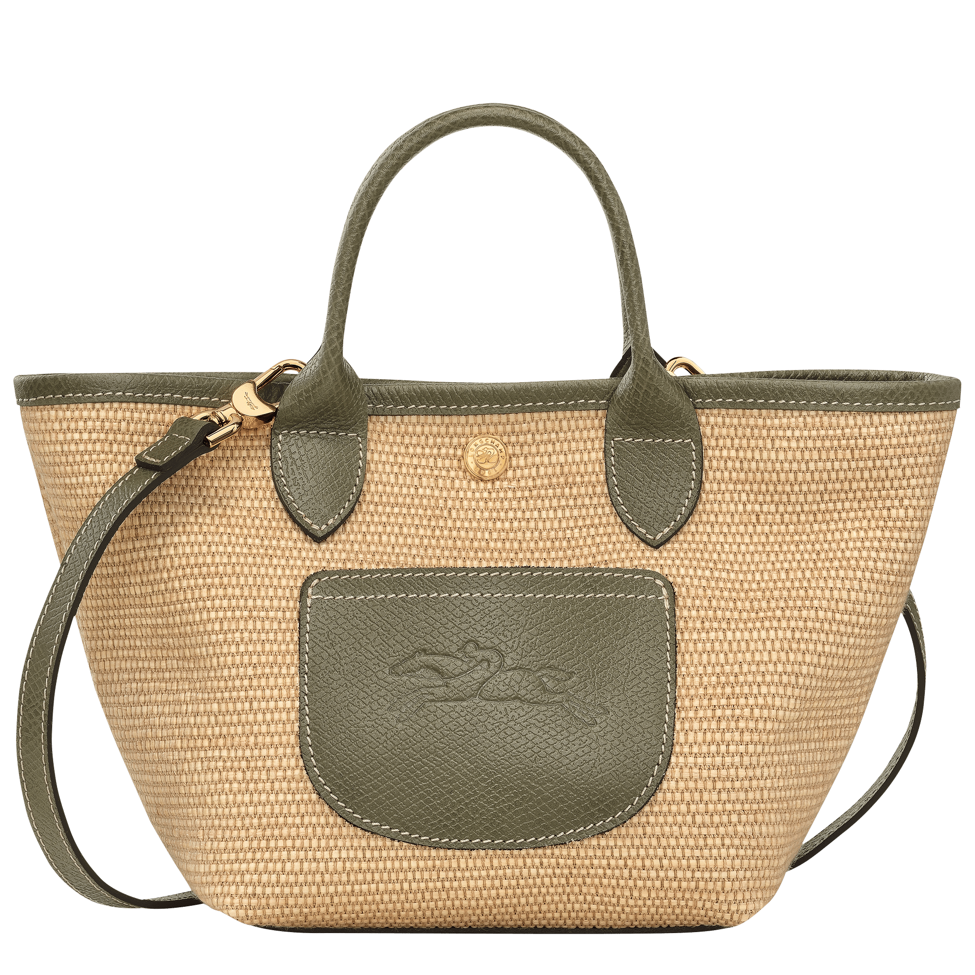 Long Champ Longchamp Le Pliage Collection XS Basket bag Artichoke