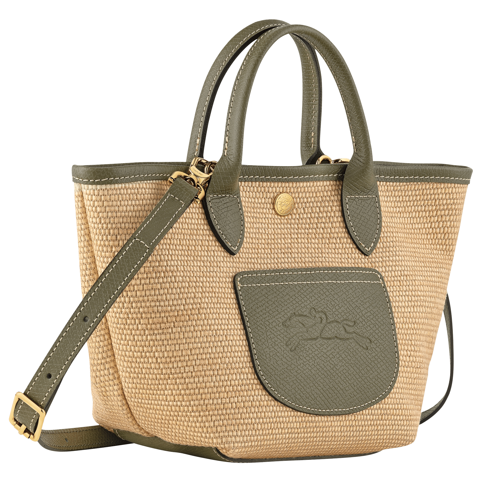 Long Champ Longchamp Le Pliage Collection XS Basket bag Artichoke