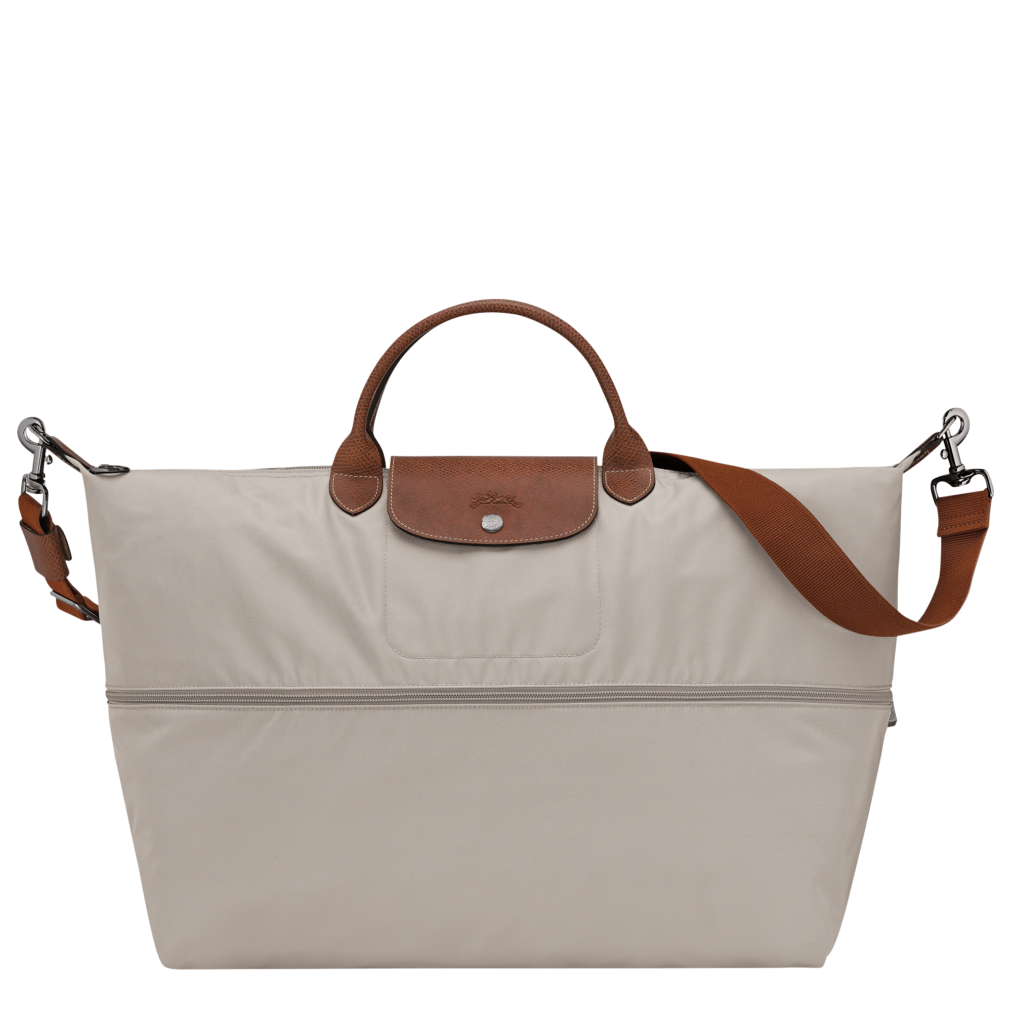Long Champ Longchamp Le Pliage Original Travel bag expandable Pebble