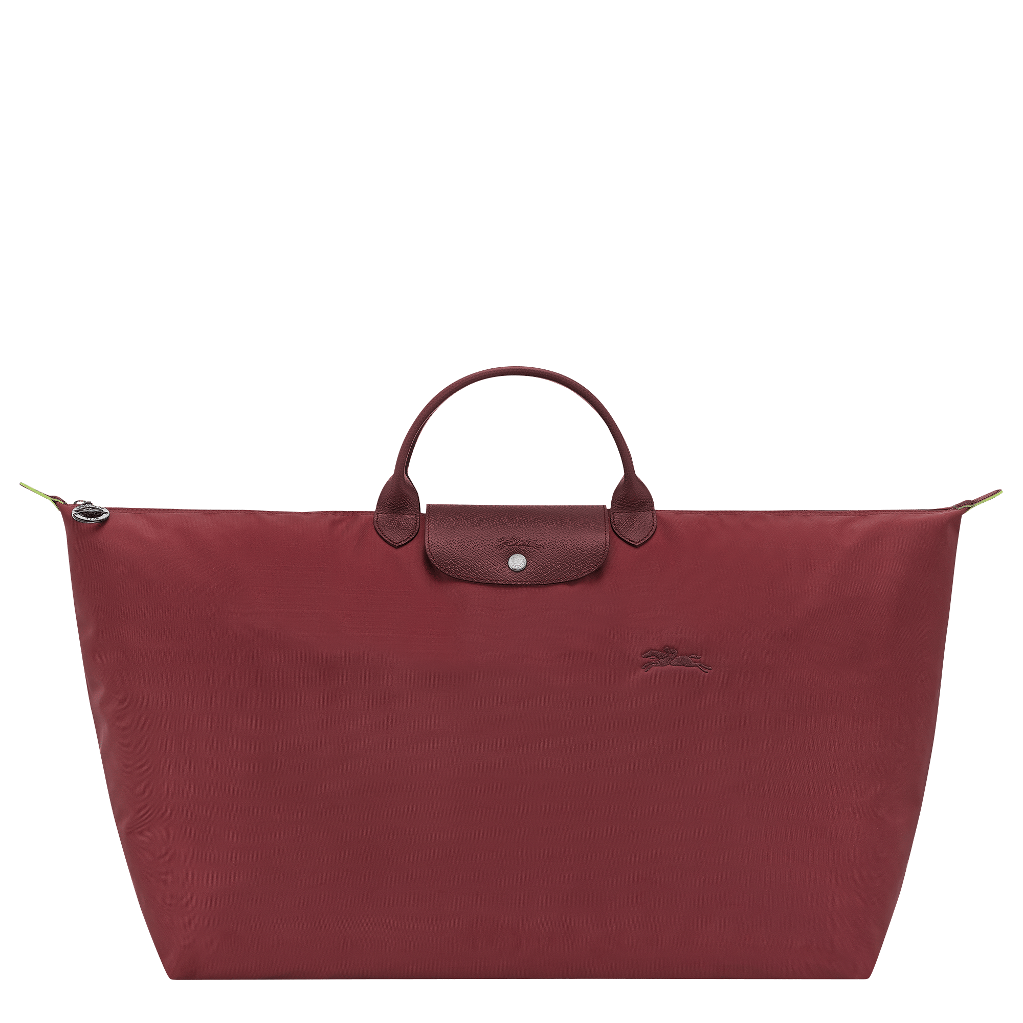 Long Champ Longchamp Le Pliage Green XL Travel bag Pomegranate