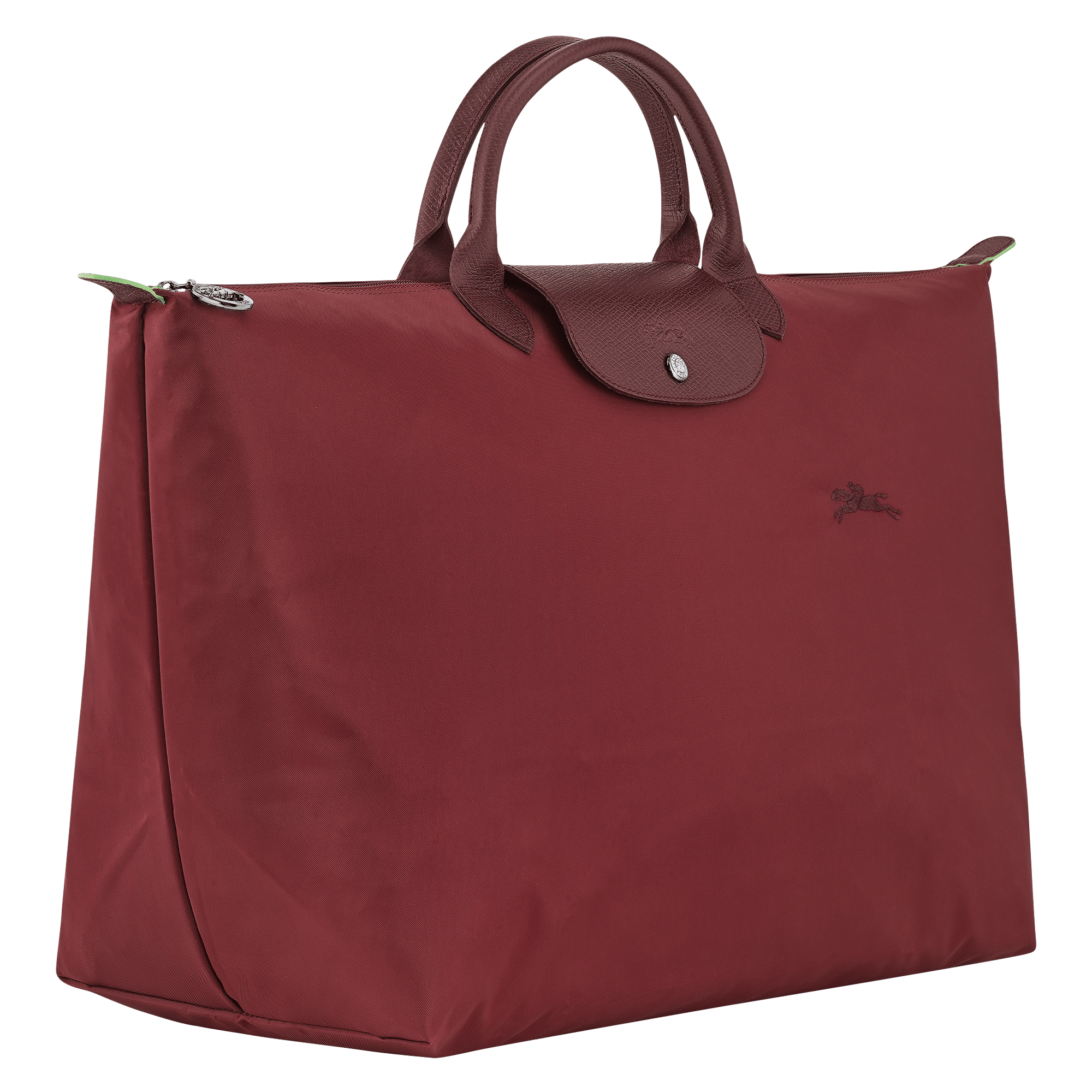Long Champ Longchamp Le Pliage Green XL Travel bag Pomegranate