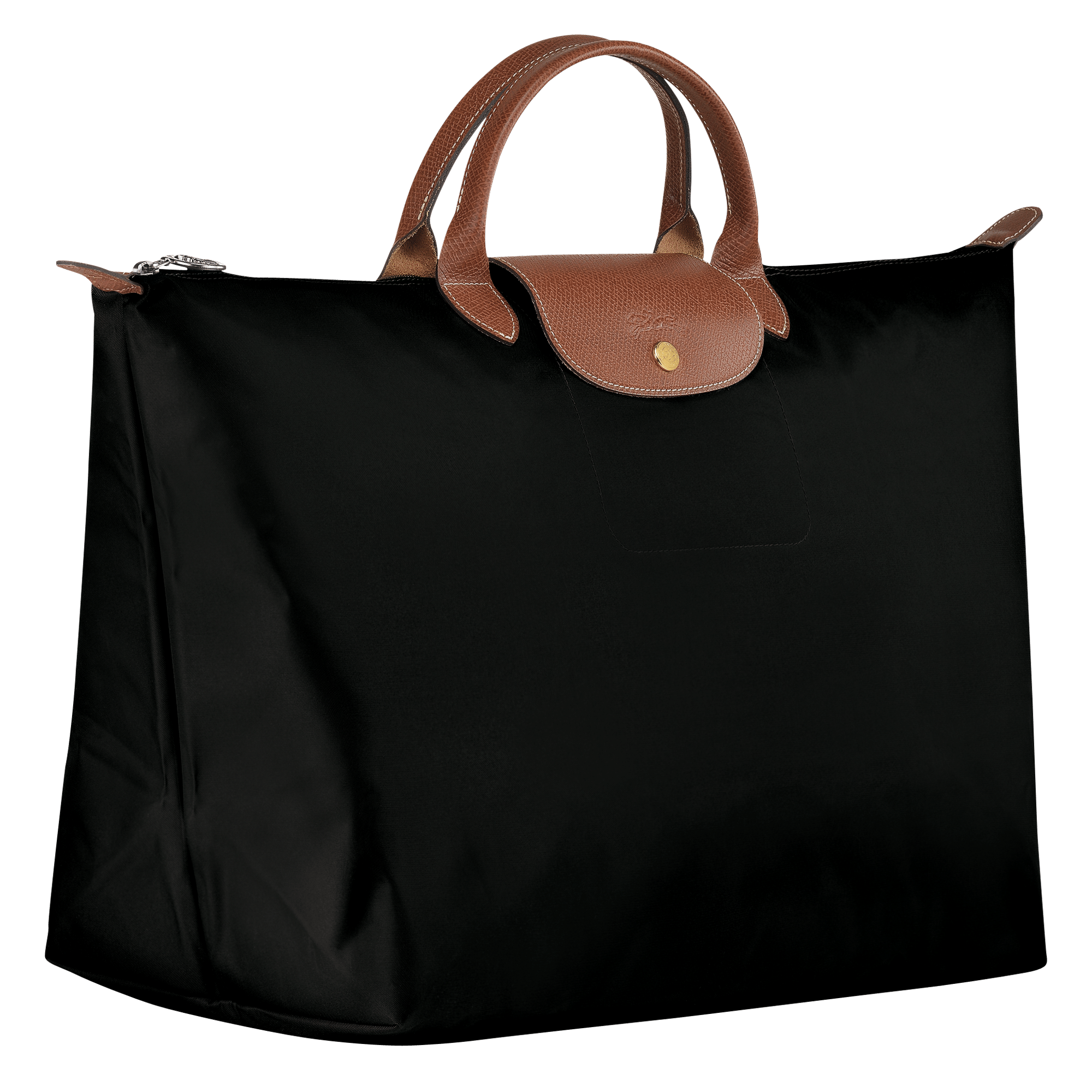 Long Champ Longchamp Le Pliage Original L Travel bag Black