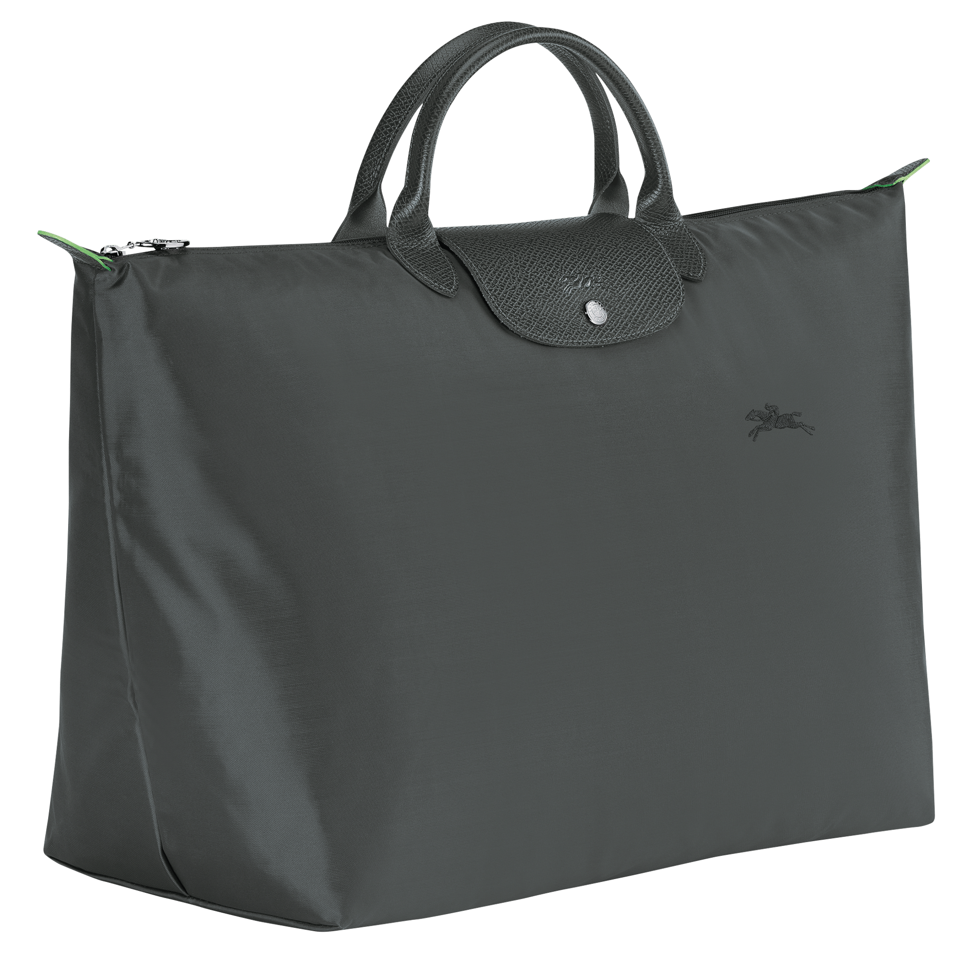 Long Champ Longchamp Le Pliage Green L Travel bag Graphite