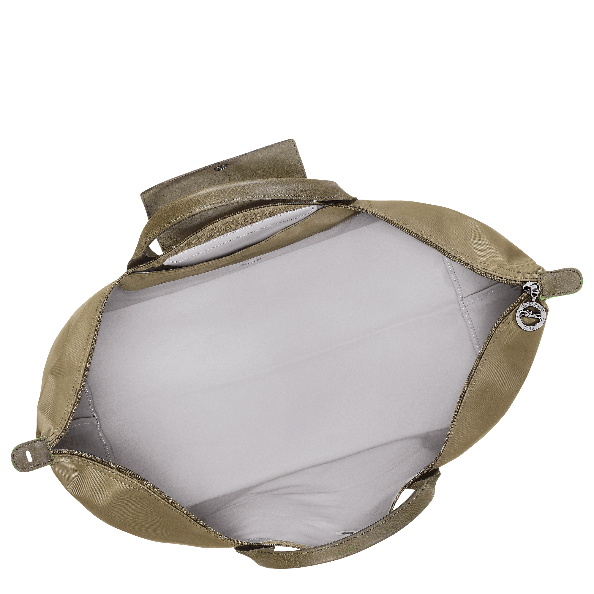 Long Champ Longchamp Le Pliage Green L Travel bag Artichoke
