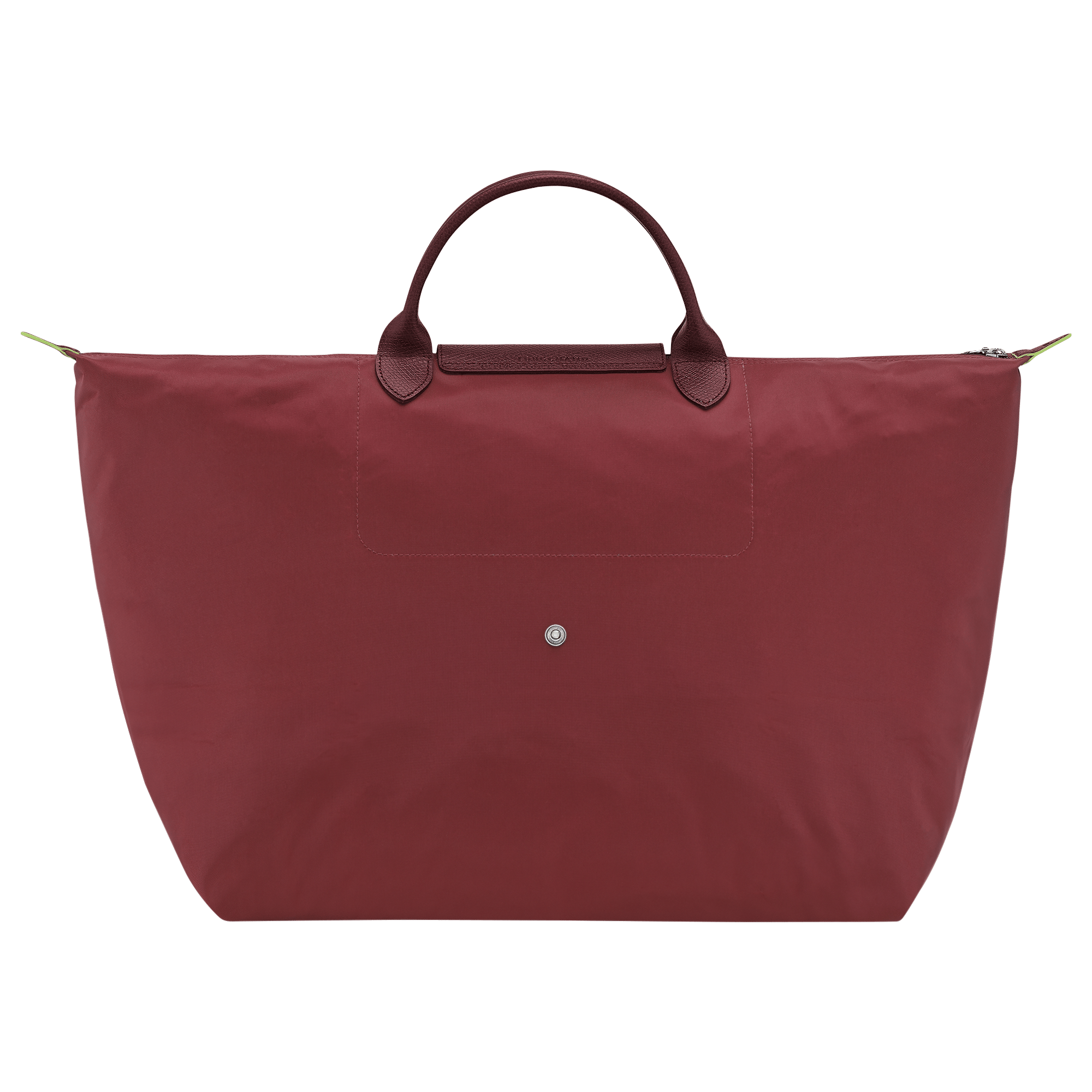 Long Champ Longchamp Le Pliage Green L Travel bag Pomegranate