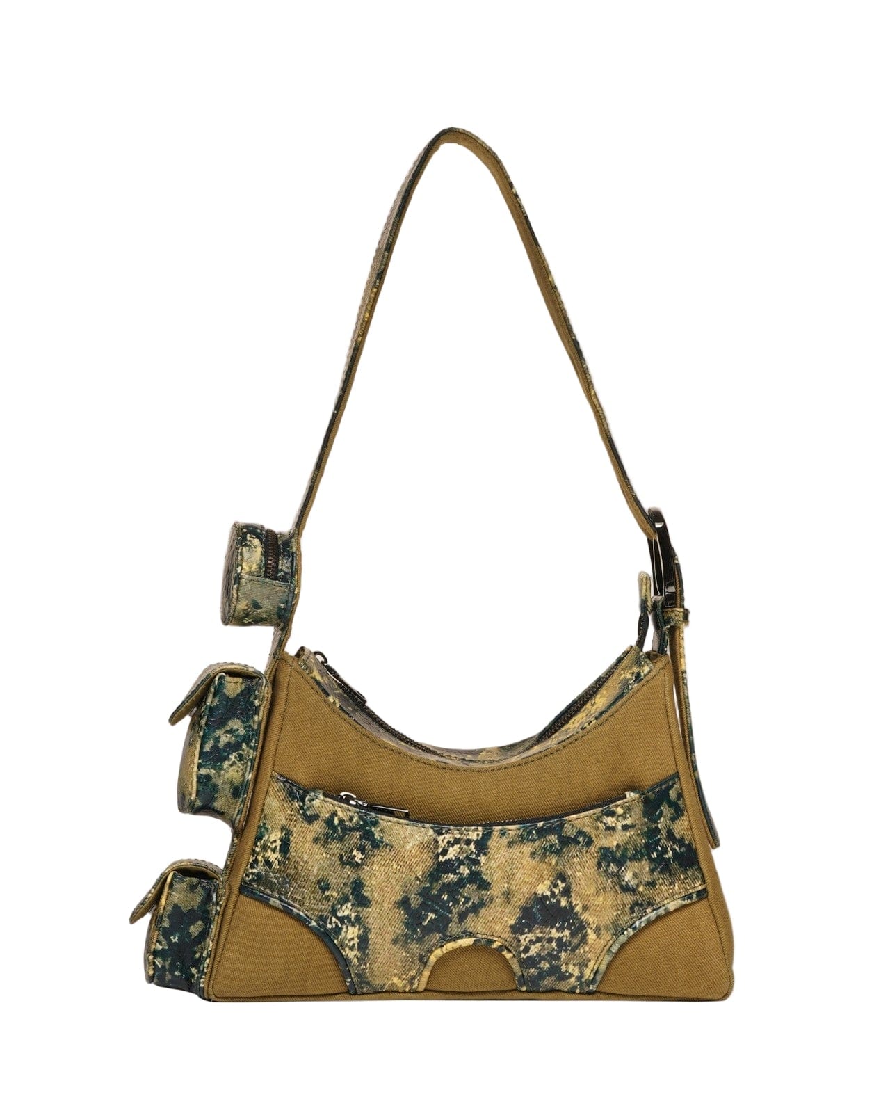 FETTI Muddled 3 Pocket Cargo Bag (Small) - Oxidized Olive