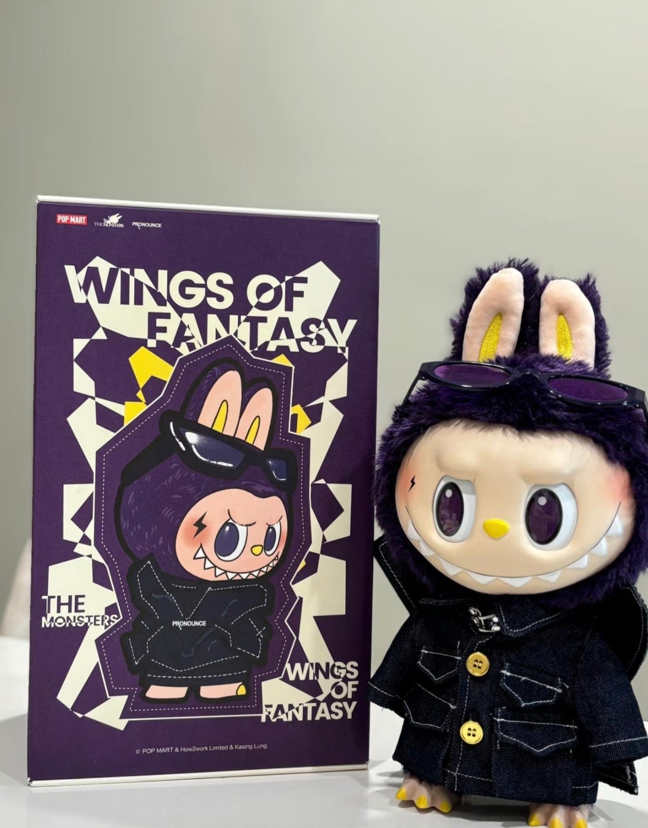 Pop Mart Labubu x Pronounce - Be Fancy Now Vinyl Plush Doll