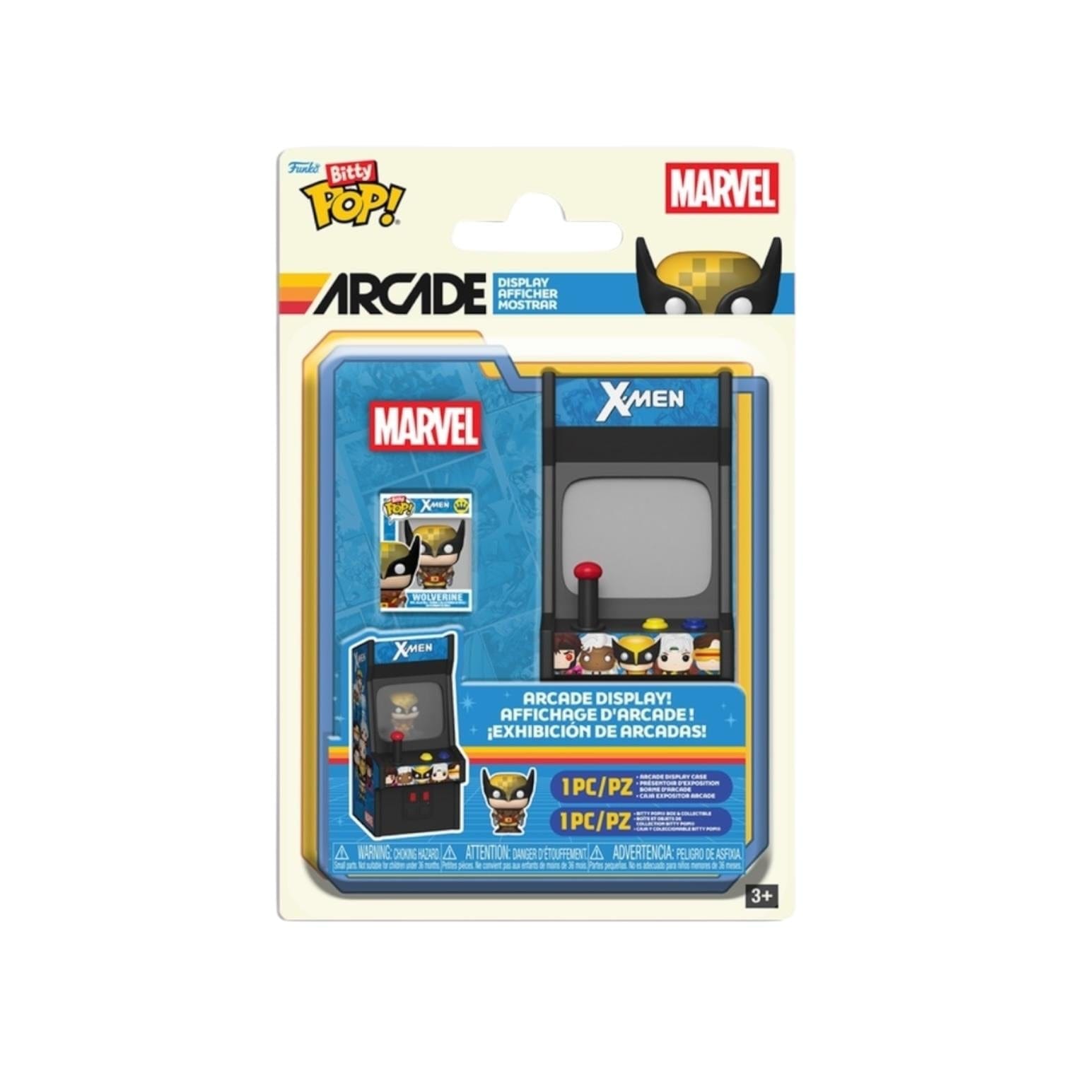 Funko Pop! Wolverine 8 - bit Bitty Arcade Cabinet Funko Pop - X - men