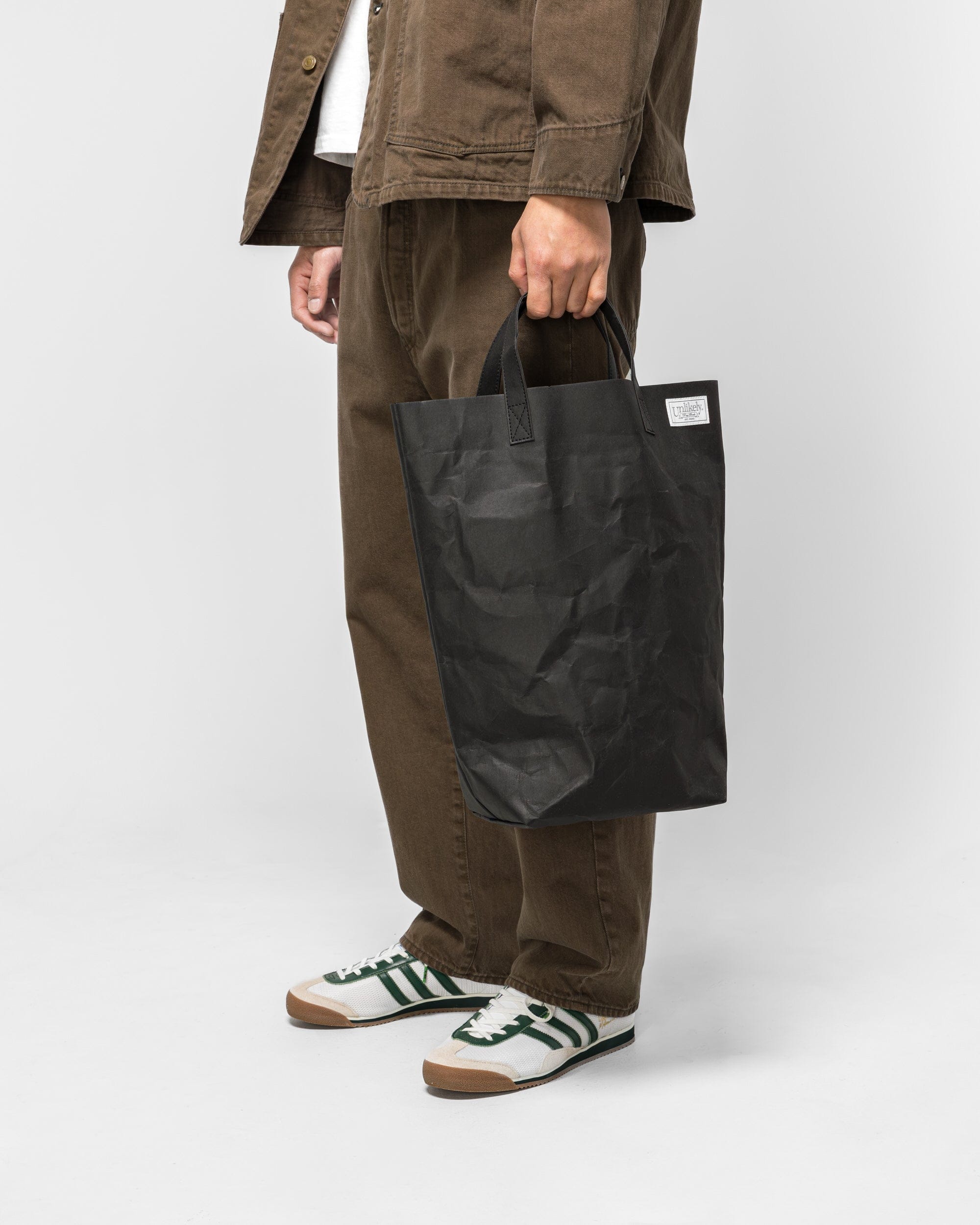 Unlikely Paper Shopping Bag L - Black