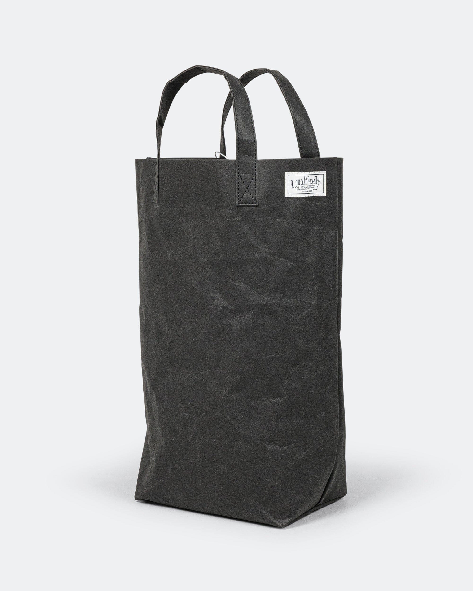 Unlikely Paper Shopping Bag L - Black