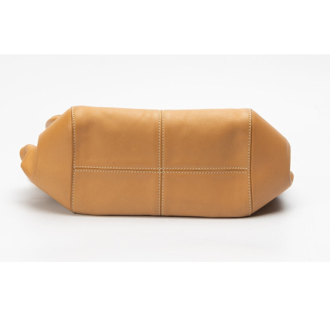 Tods Tod's Beige Leather Satchel