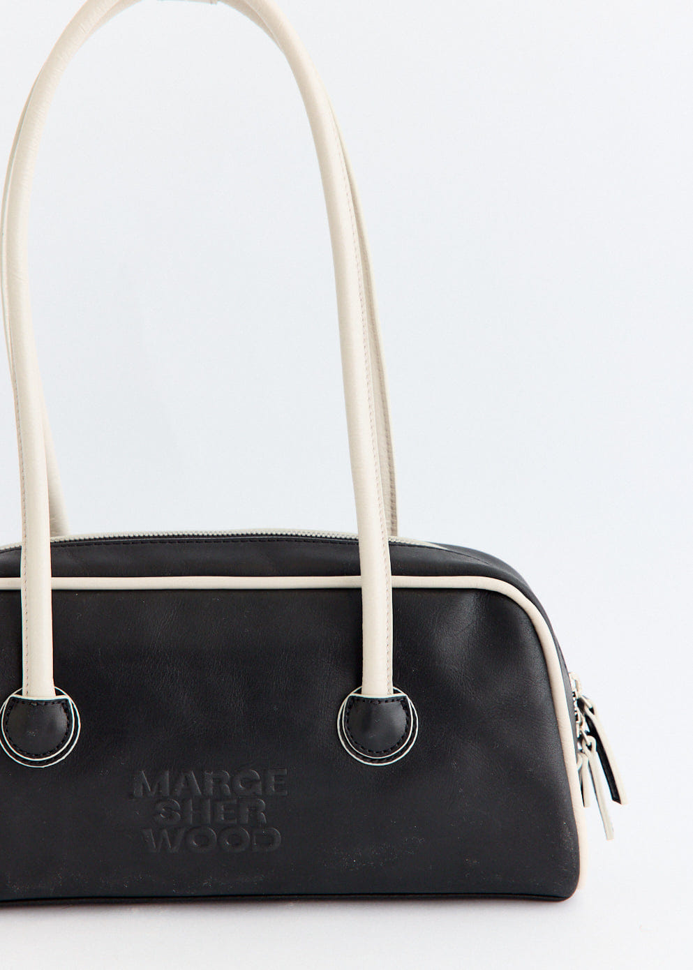 Margesherwood Soft Baguette Bag With Piping