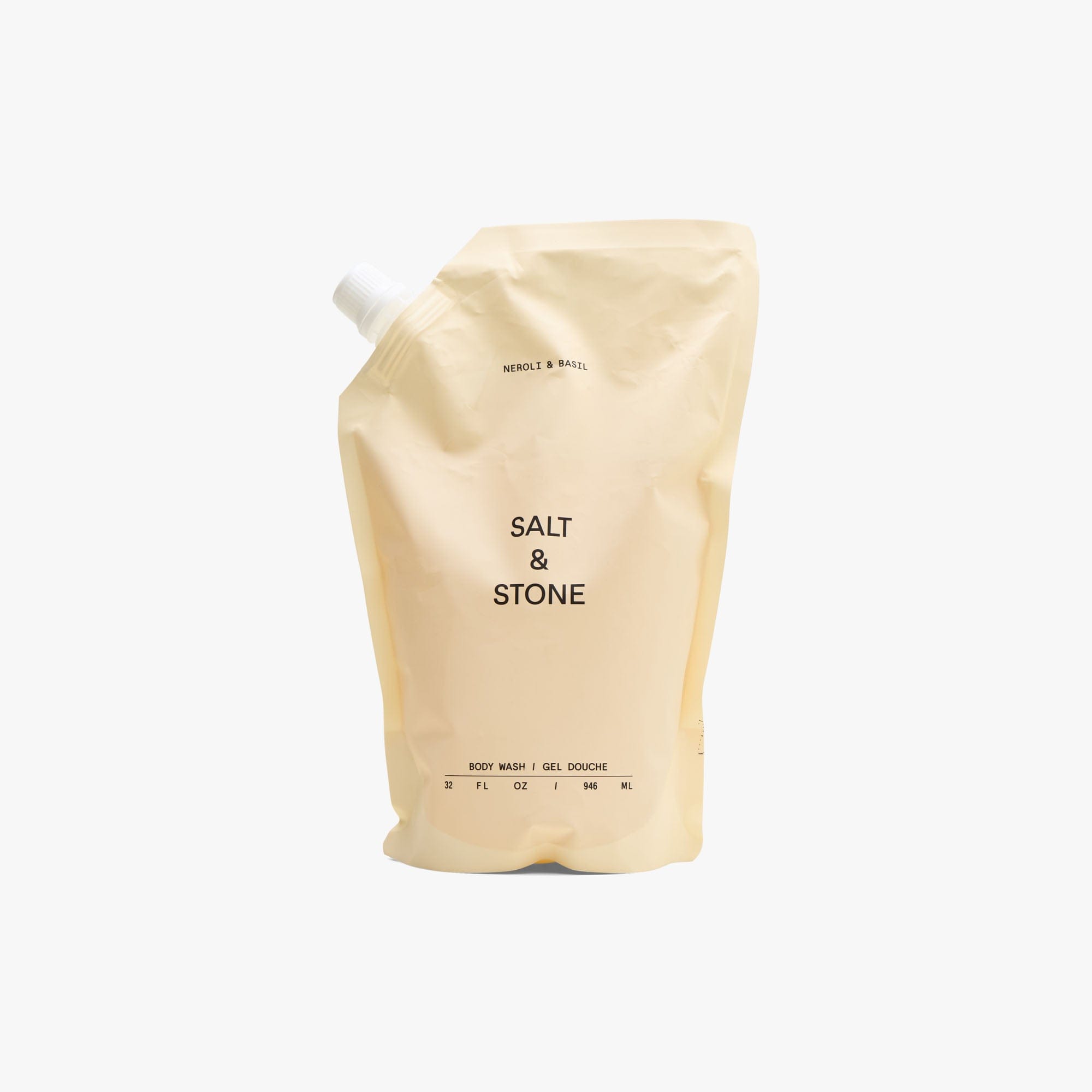 Salt and Stone SALT & STONE Body Wash Refill Pouch / Neroli & Basil