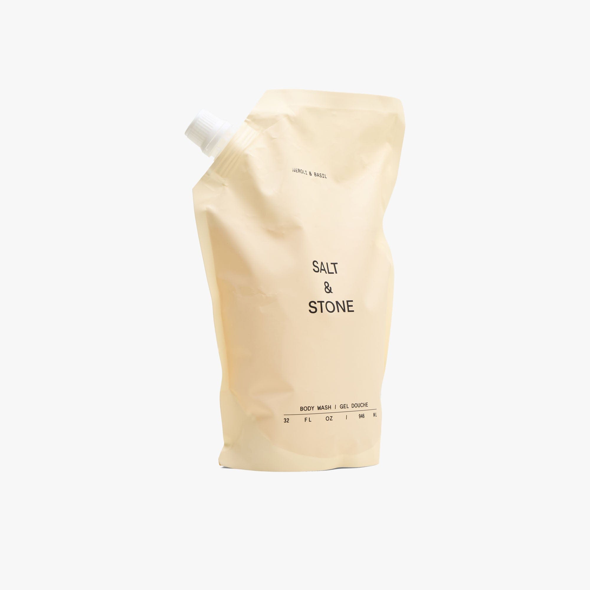 Salt and Stone SALT & STONE Body Wash Refill Pouch / Neroli & Basil