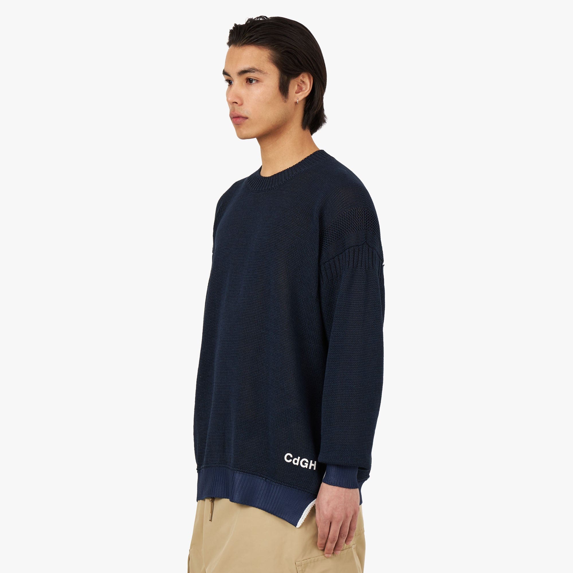 COMME des GARÇONS Homme Gima Jersey / Navy