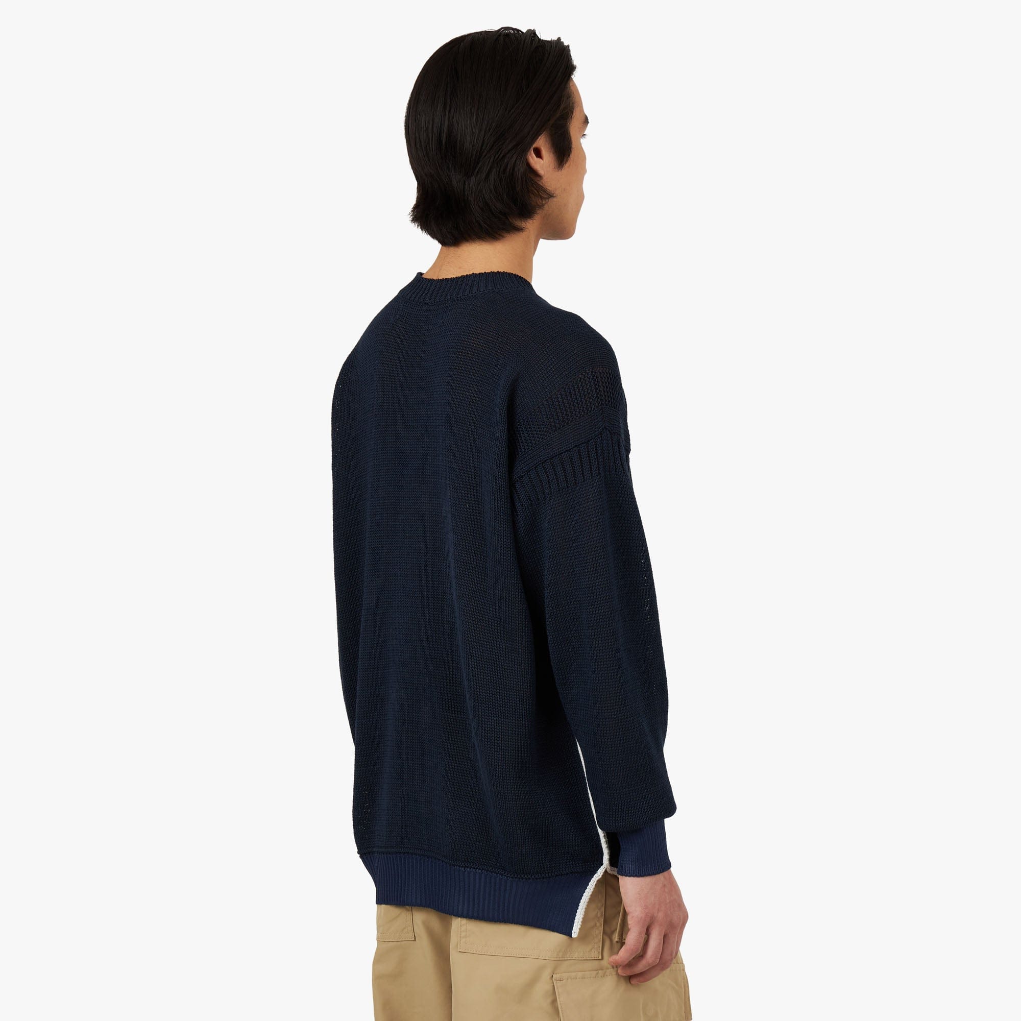 COMME des GARÇONS Homme Gima Jersey / Navy