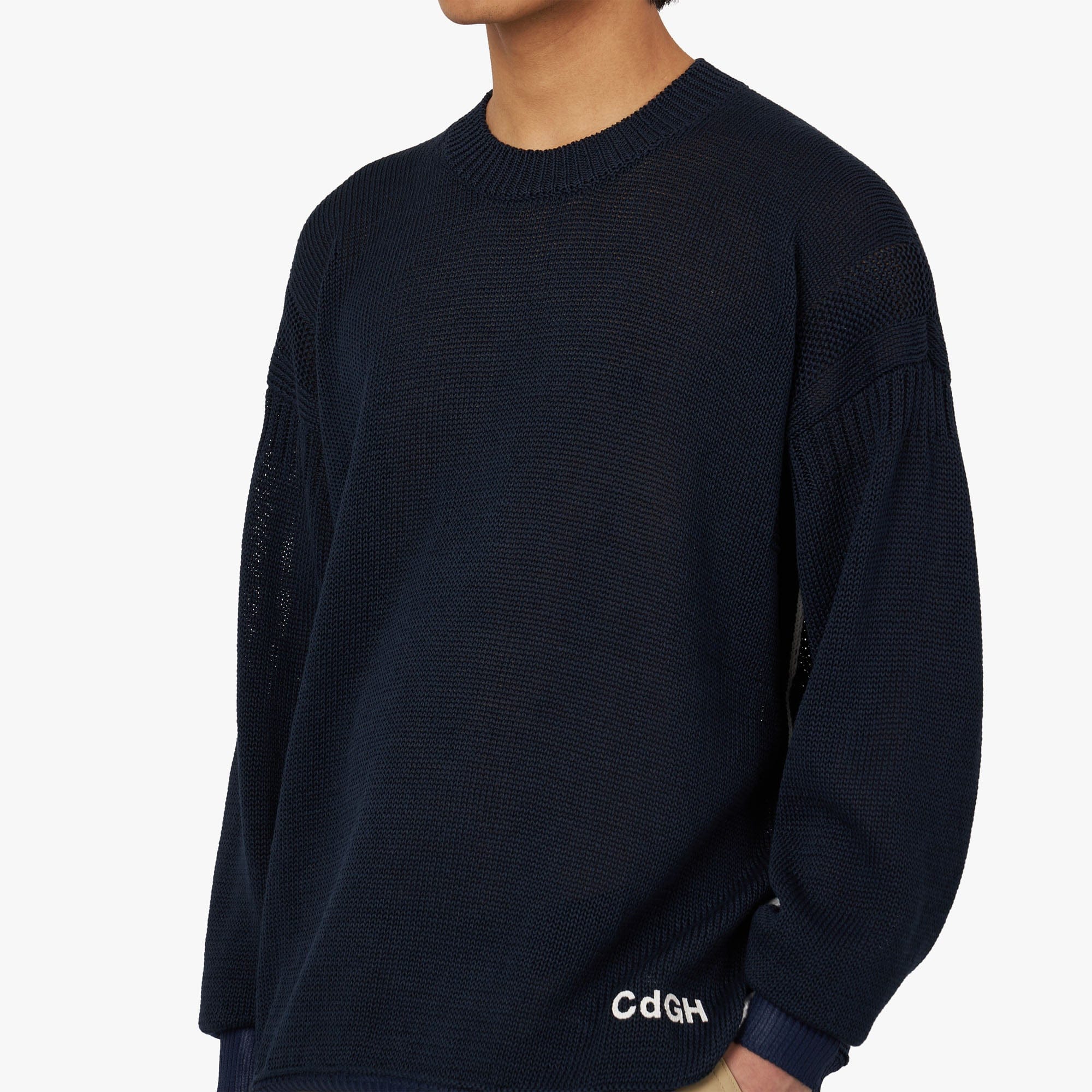COMME des GARÇONS Homme Gima Jersey / Navy