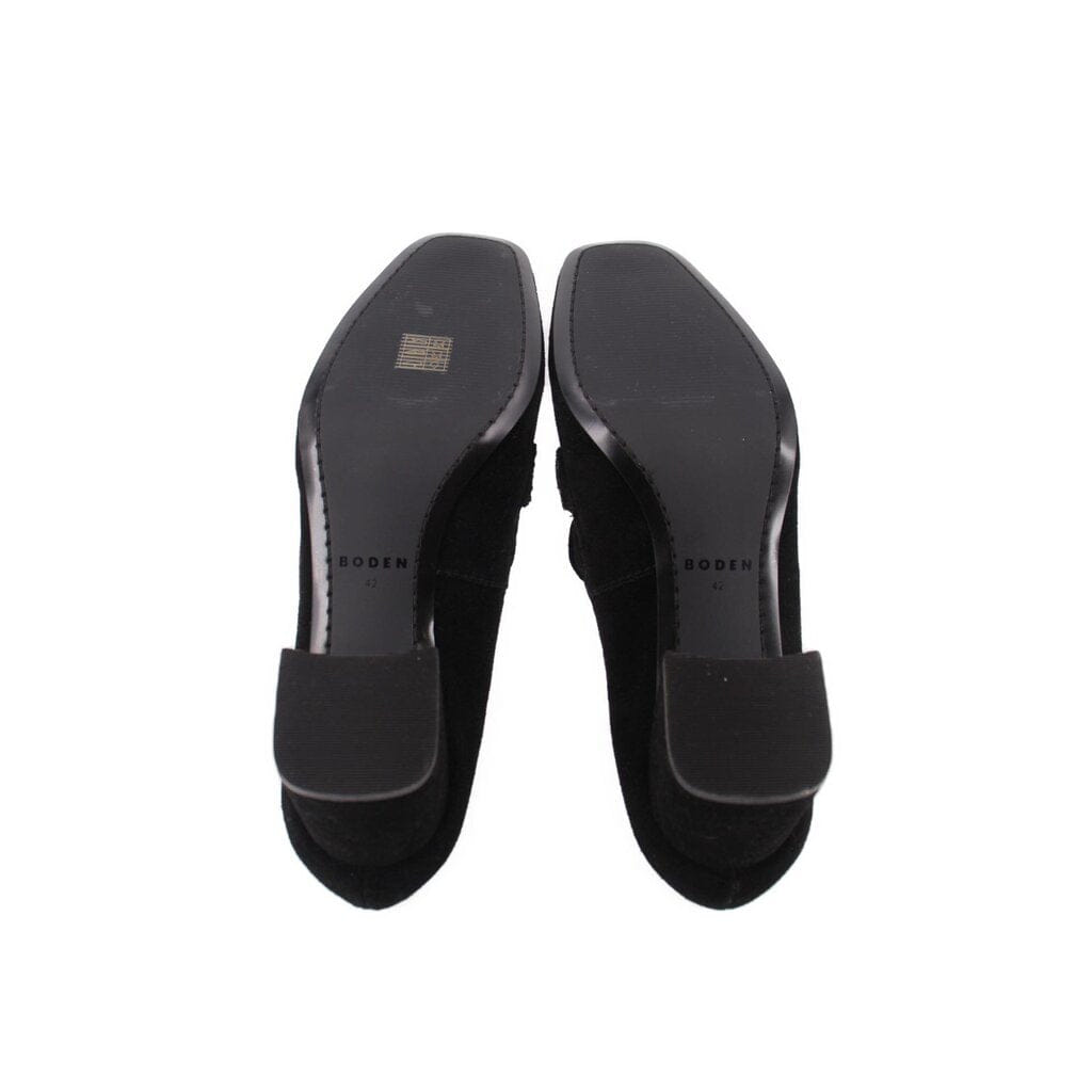 BODEN LOAFER HEELS BLACK 42 EU | 11 US