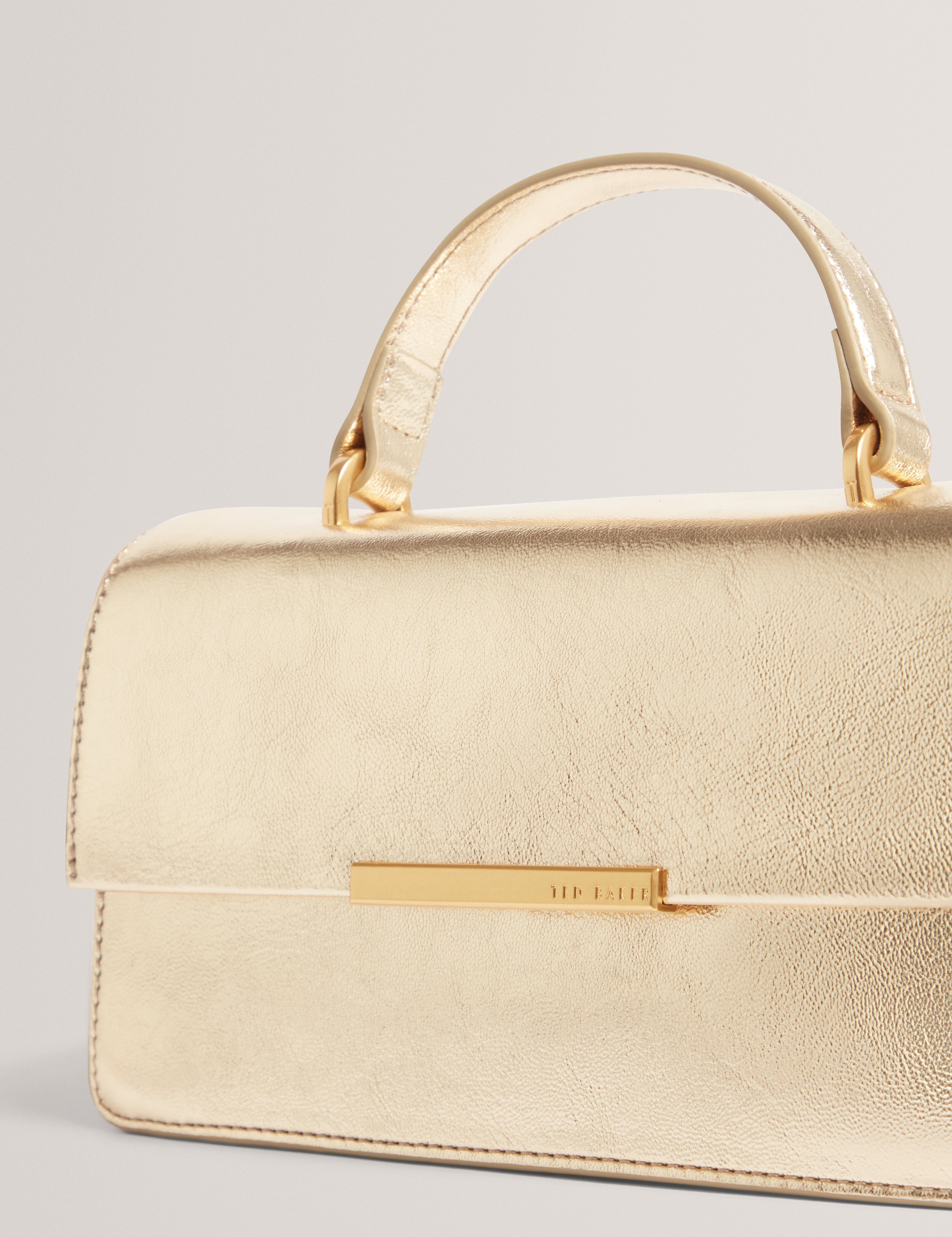 CROSS Rennyee Elongated Bar Detail Cross Body Gold