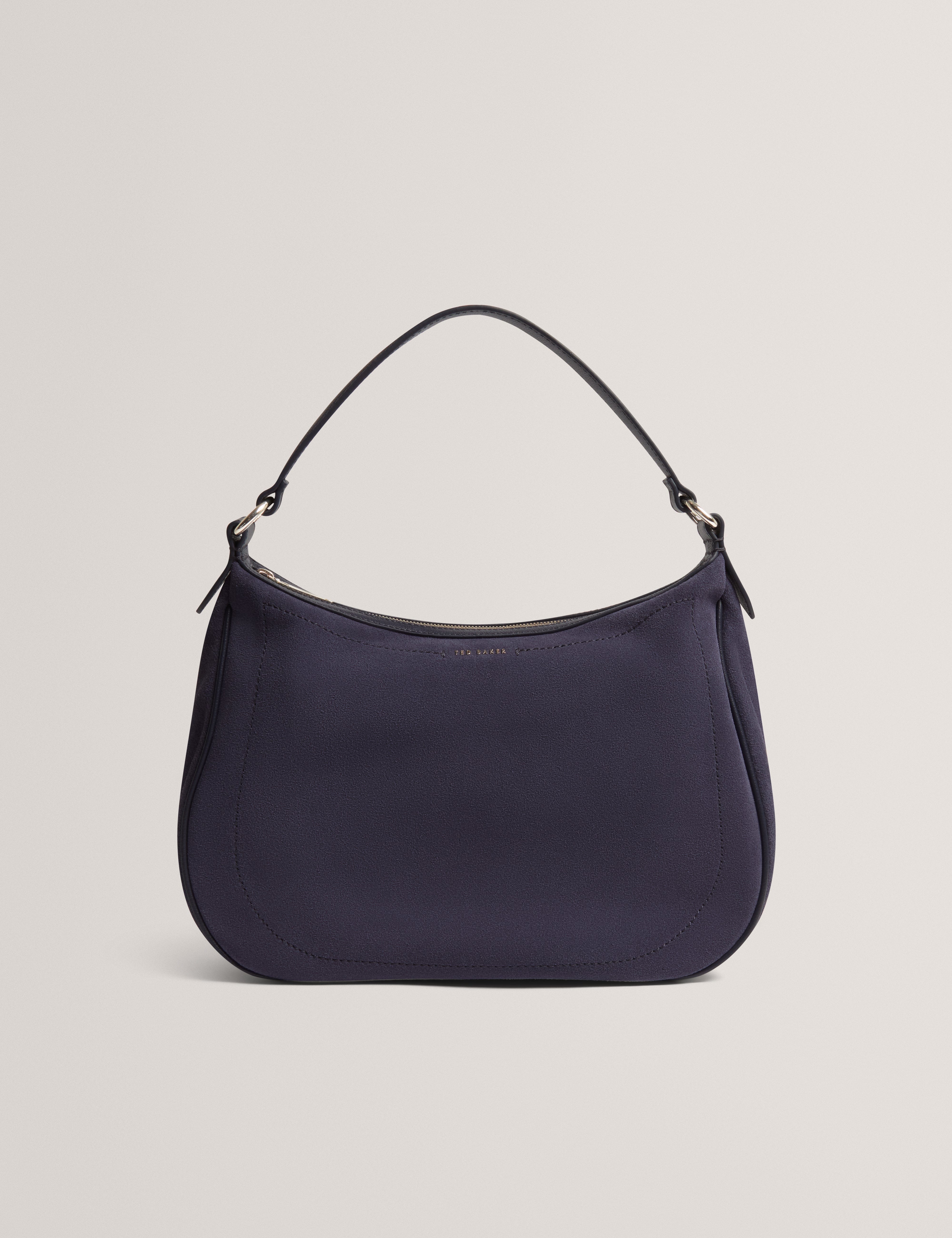 hobo Samiyra Webbing Suede Hobo Bag Dk - Blue