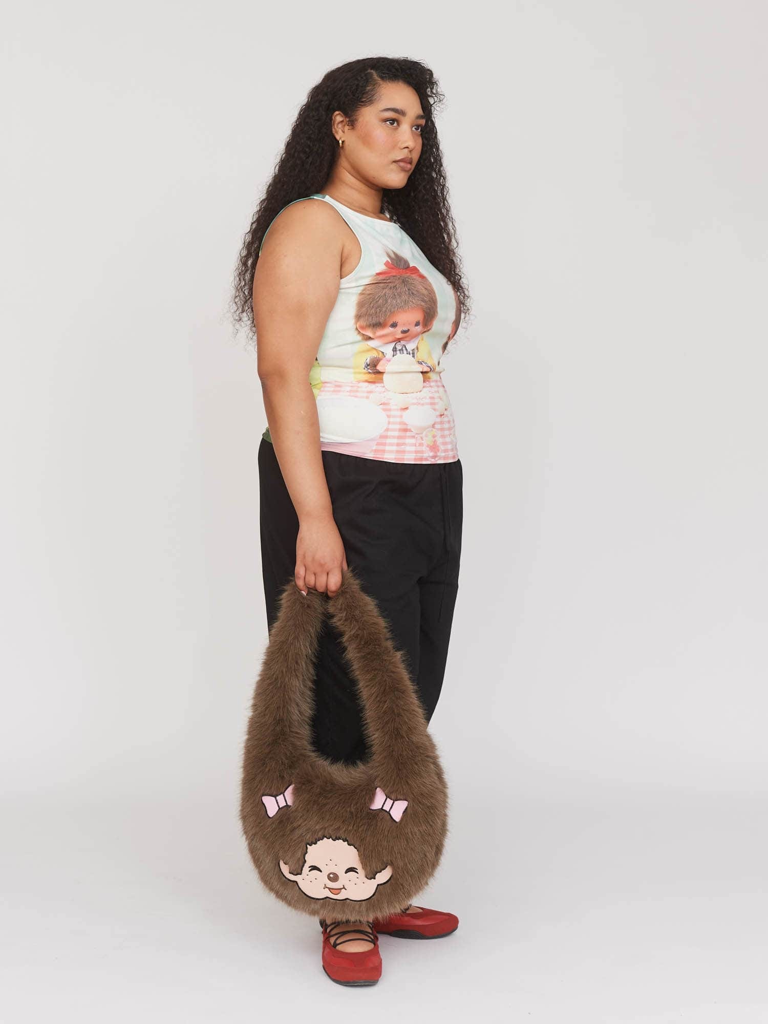 Monchhichi x Lazy Oaf Floofy Bag - PRE - ORDER