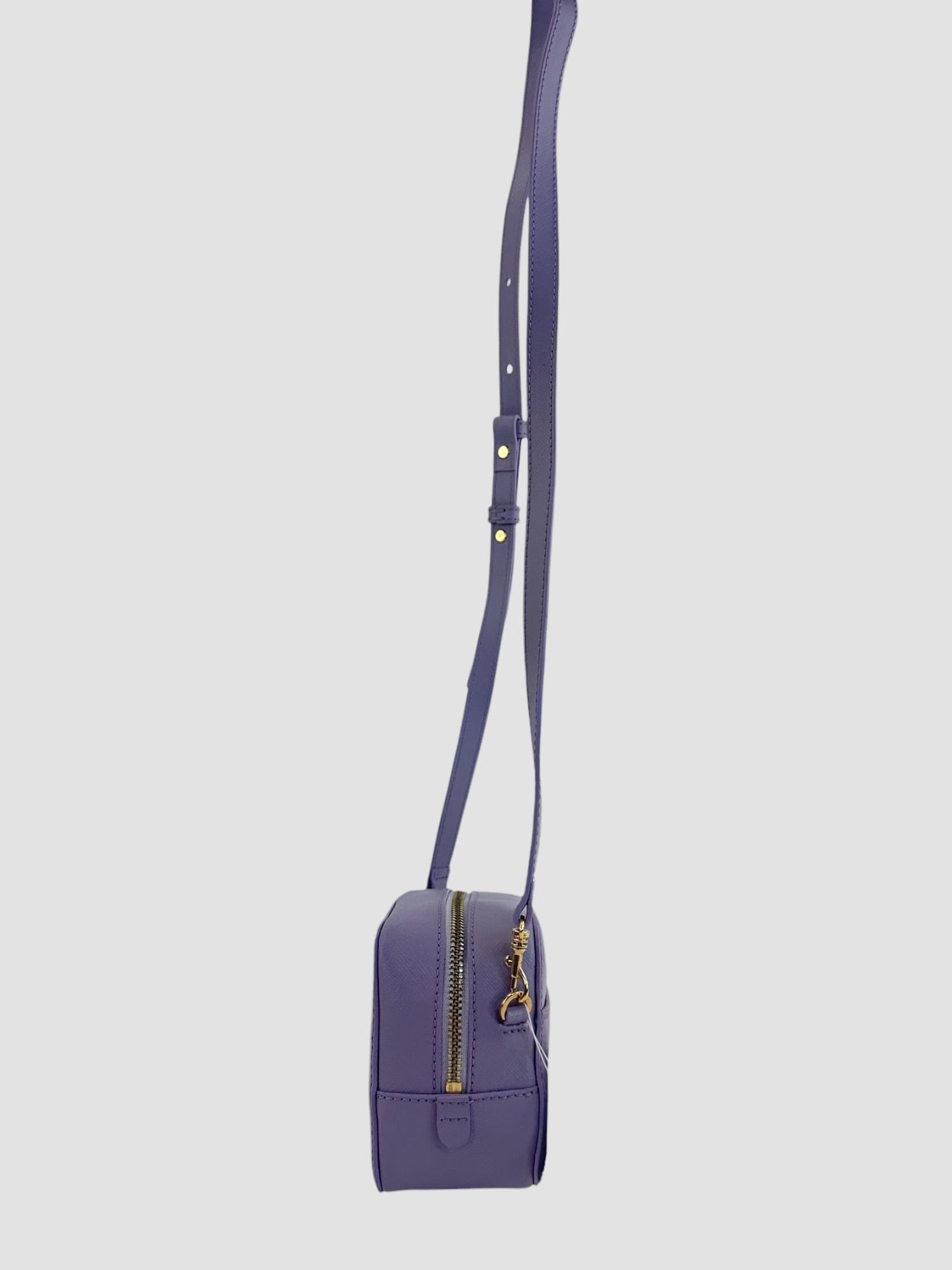 Peelo Pale Purple Leather Camera Bag