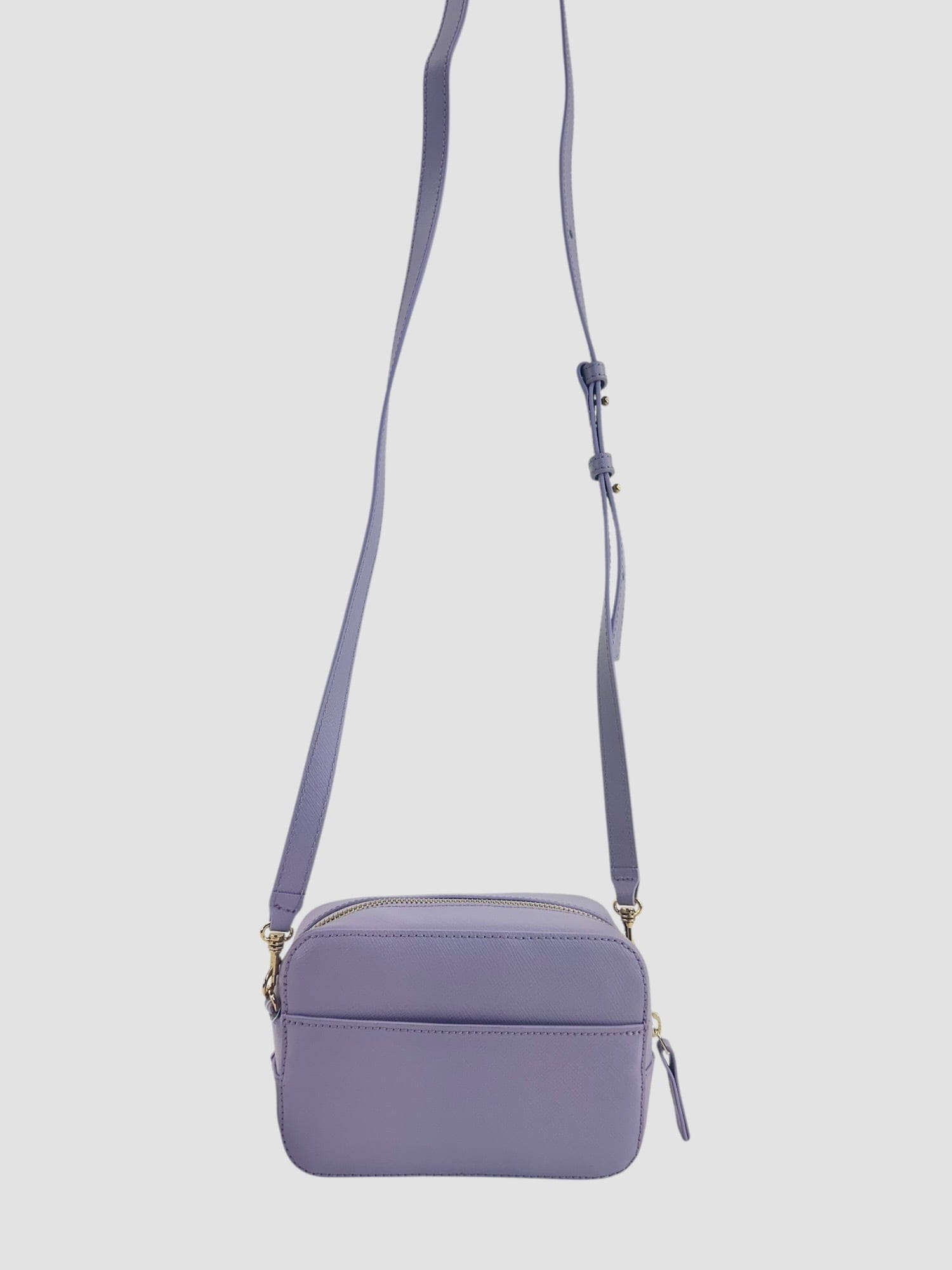 Peelo Pale Purple Leather Camera Bag