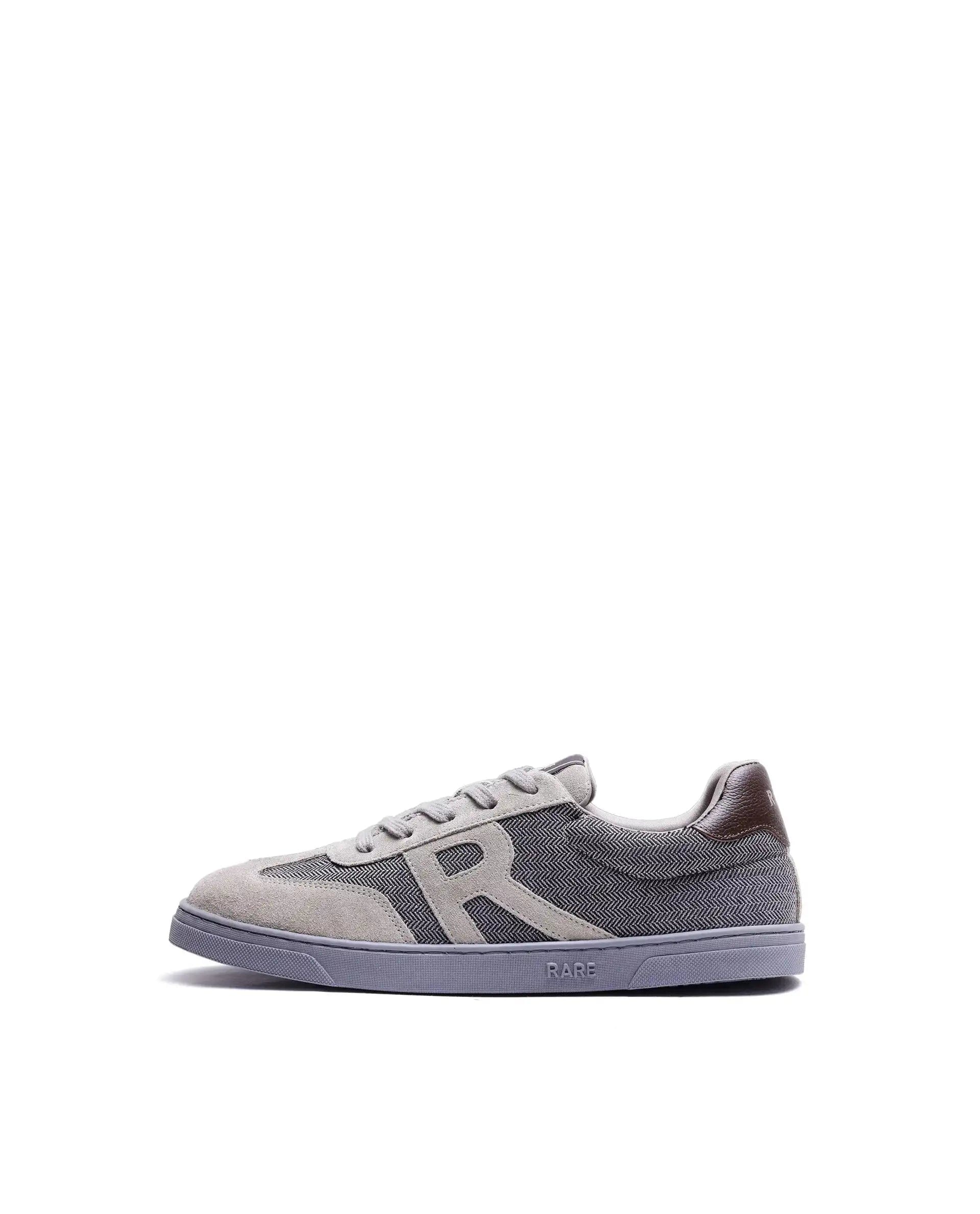 RAREZ Rare Rabbit Men's Tote Grey Suede Leather Sneaker