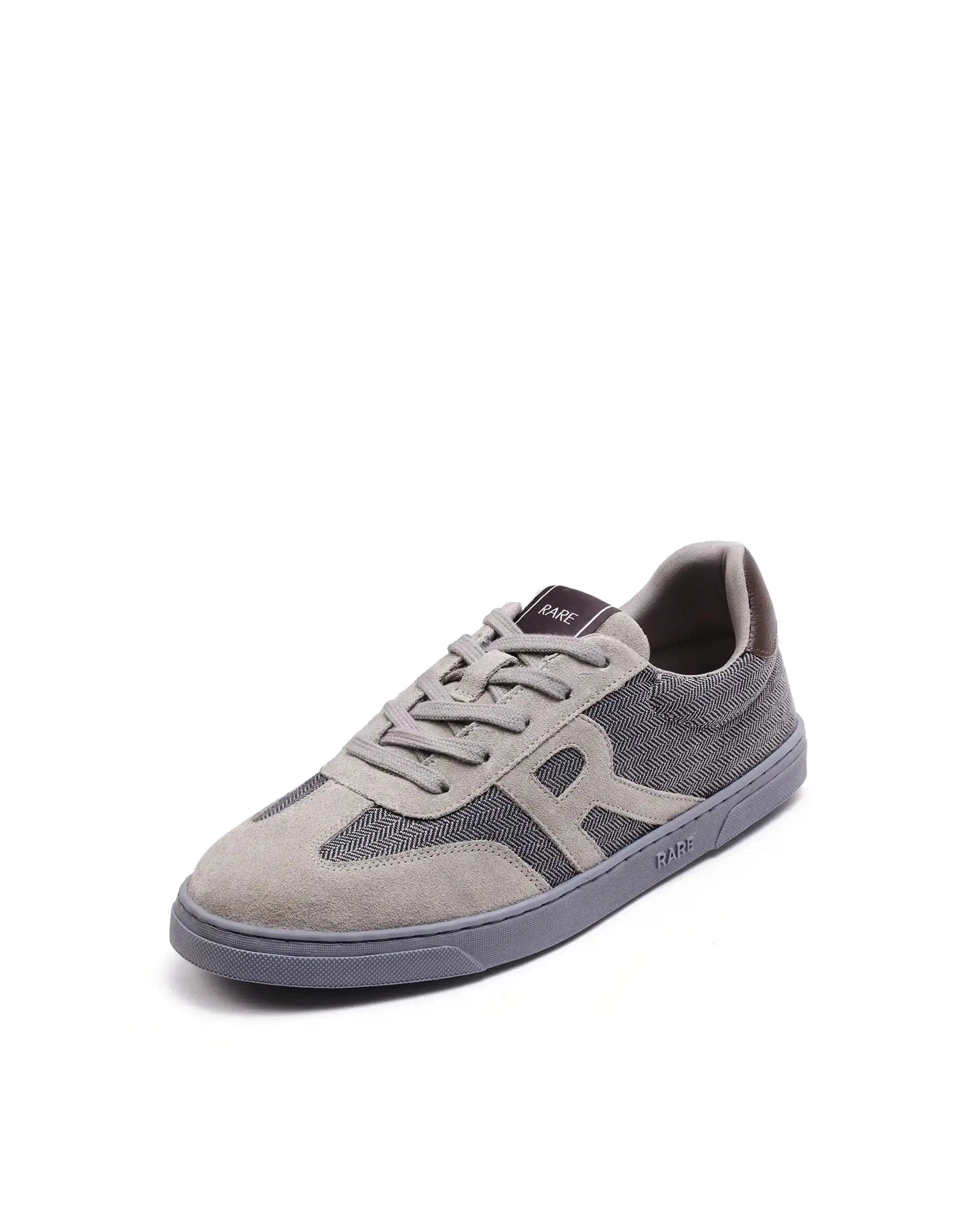 RAREZ Rare Rabbit Men's Tote Grey Suede Leather Sneaker