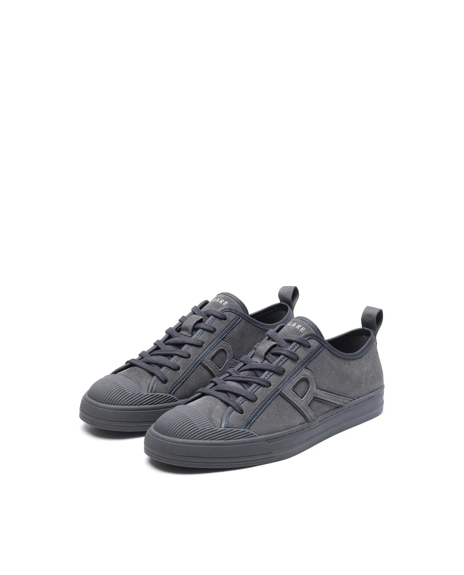 RAREZ Rare Rabbit Men Sauron - 2 Dark Grey Lace - Up Shoes