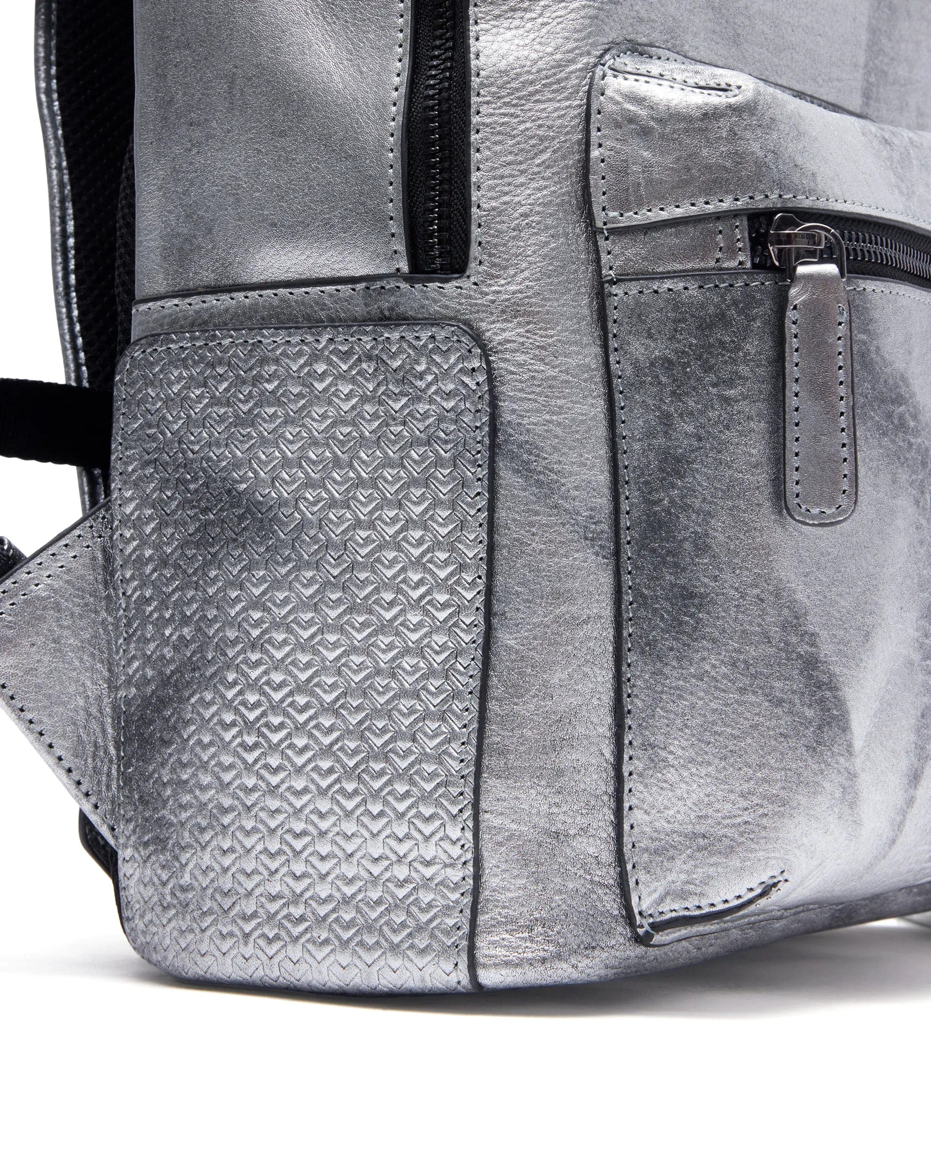 RARE Rabbit Men Arte Metallic Foil Leather Bags (Limited Edition)