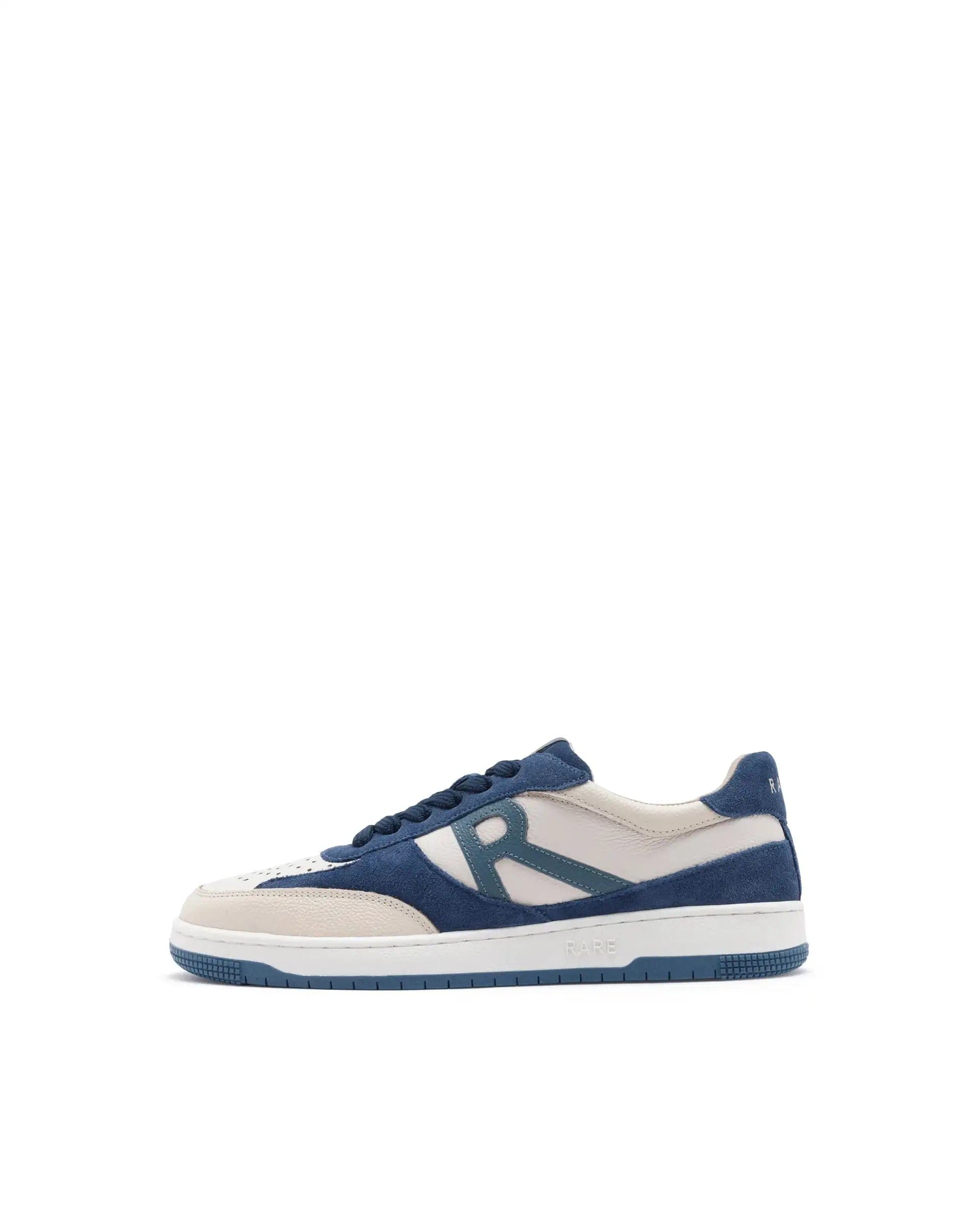 RAREZ Rare Rabbit Men's Parallax Teal / Beige Plain Shoes