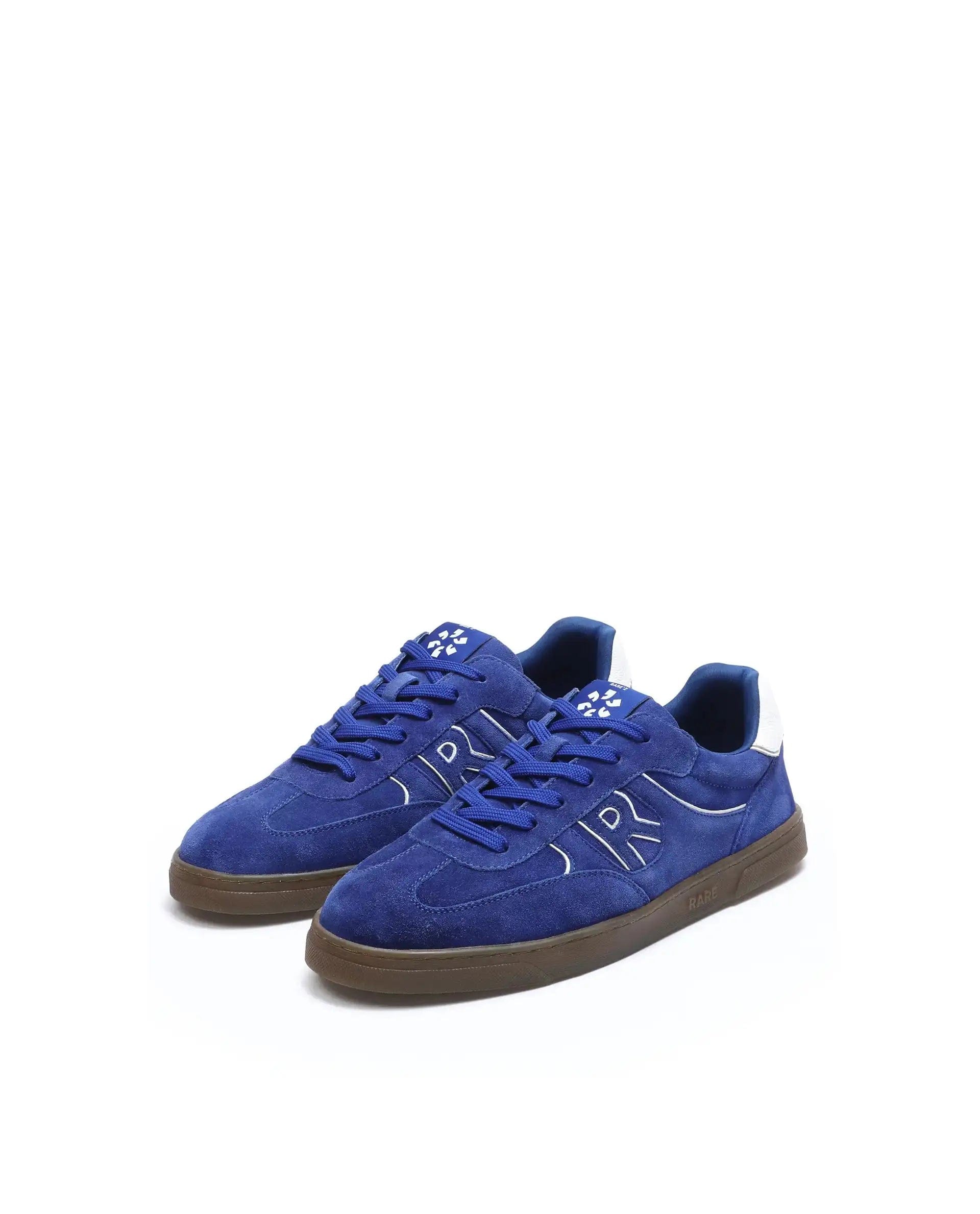 RAREZ Rare Rabbit Men Zenith Blue Leather Lace - Up Closure Shoes