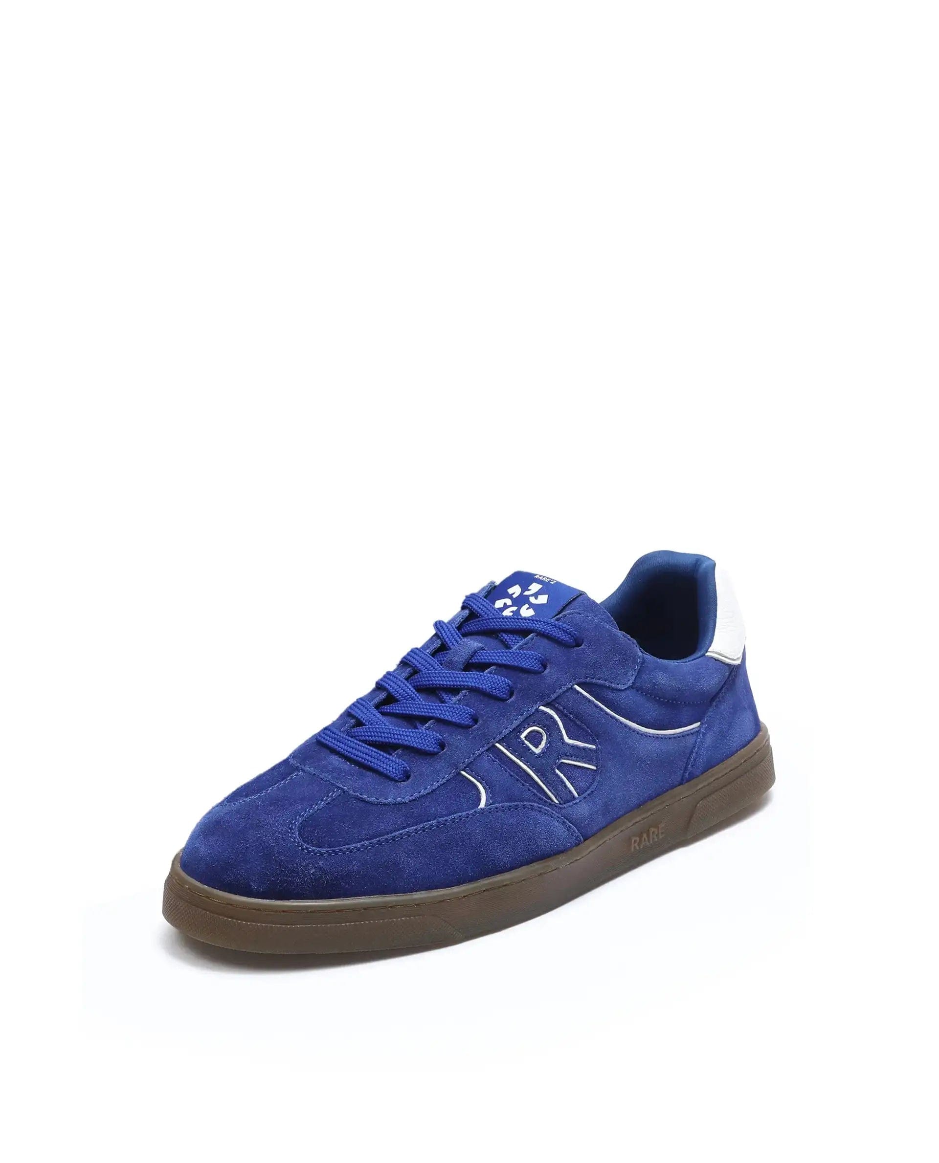 RAREZ Rare Rabbit Men Zenith Blue Leather Lace - Up Closure Shoes