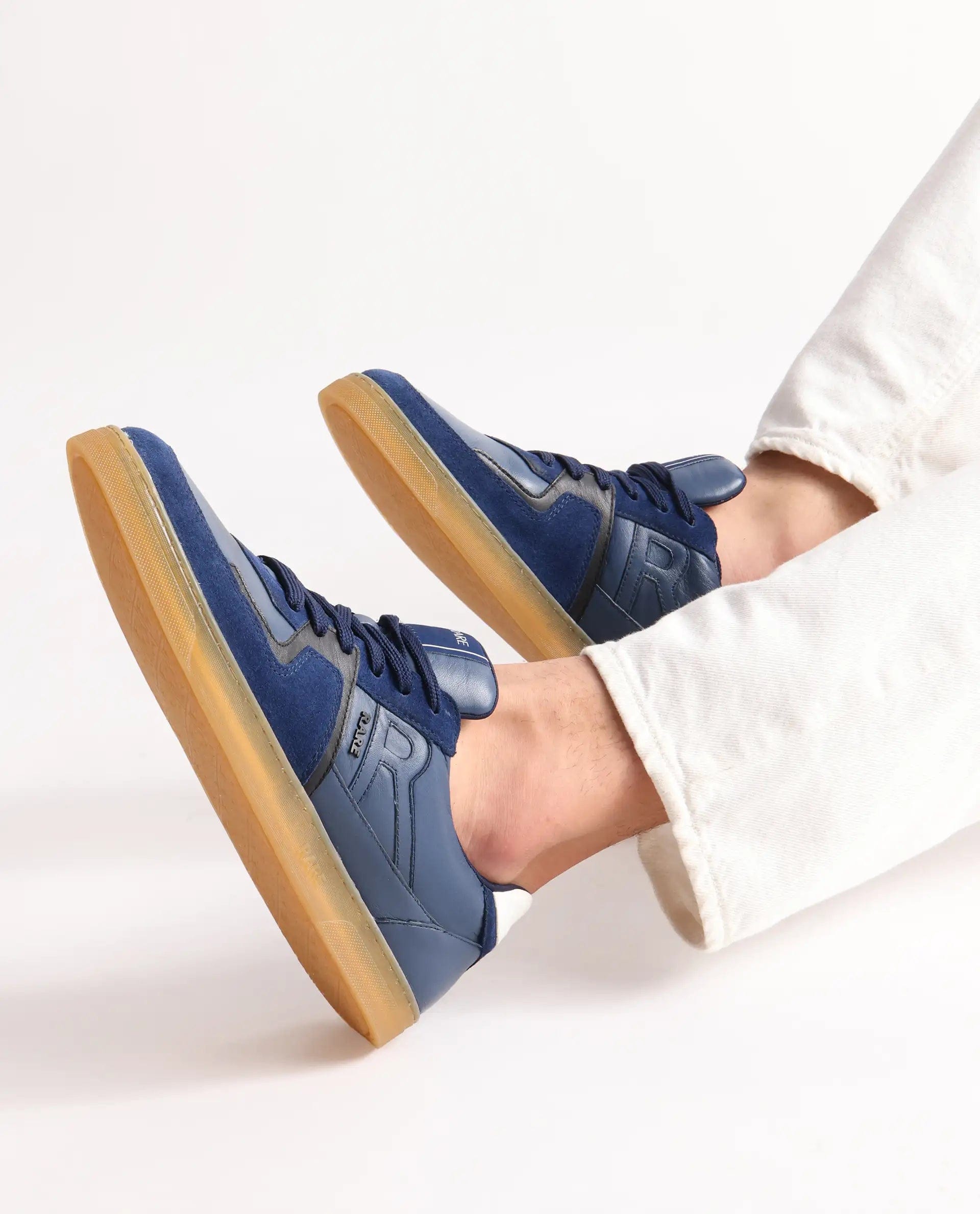 RAREZ Rare Rabbit Men Pegasus Blue Lace - Up Shoes