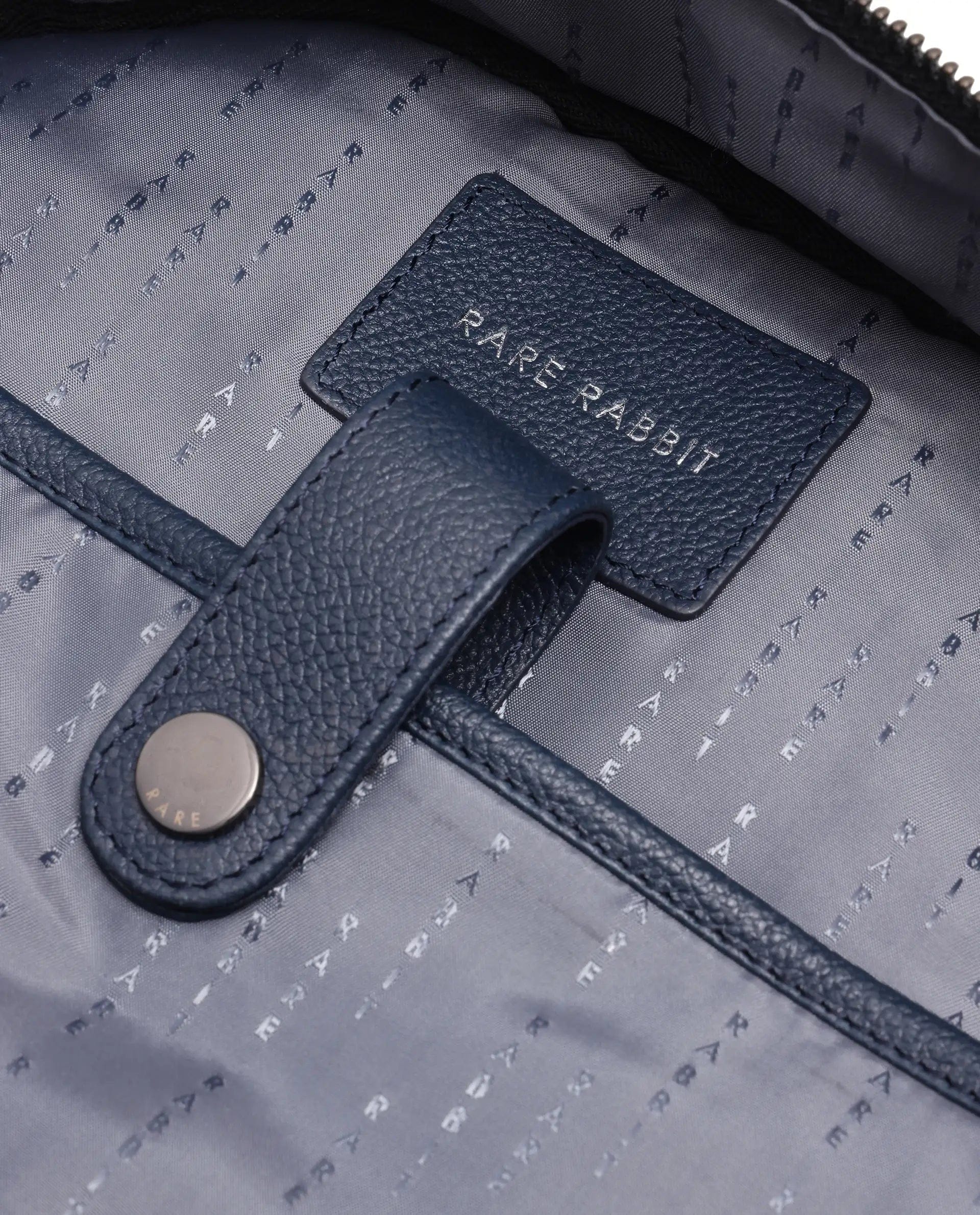RARE Rabbit Men's Metan Blue Plain Bag