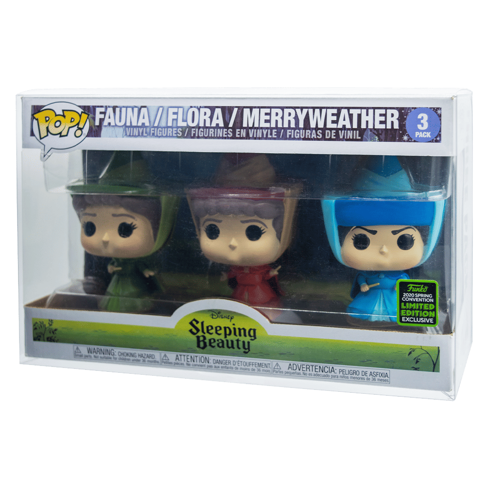 Popshield Sleeping Beauty 3 - Pack Funko Pop! PopShield Protectors