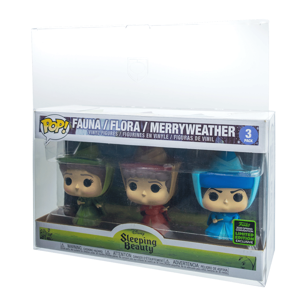 Popshield Sleeping Beauty 3 - Pack Funko Pop! PopShield Protectors