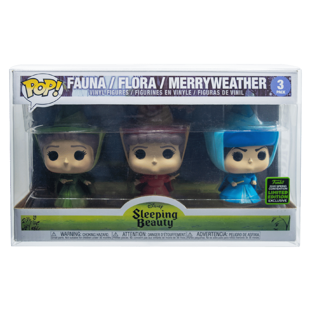 Popshield Sleeping Beauty 3 - Pack Funko Pop! PopShield Protectors