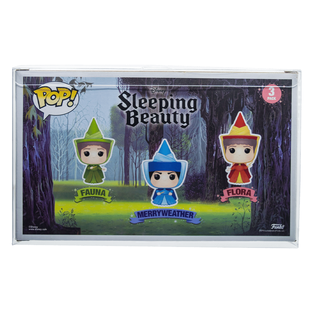 Popshield Sleeping Beauty 3 - Pack Funko Pop! PopShield Protectors