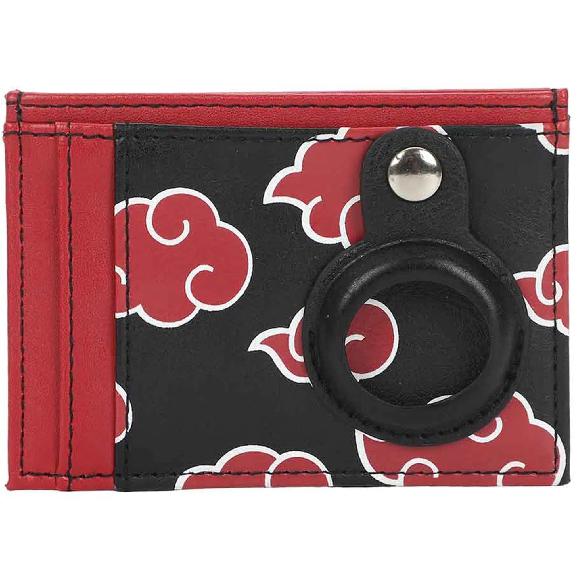Bioworld Naruto: Shippuden - Akatsuki Coud Card Wallet With Tracker Pouch - Bioworld