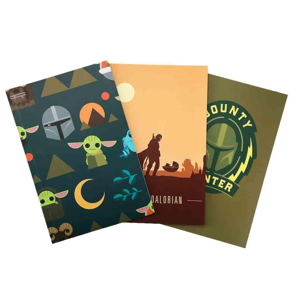 Bioworld Star Wars: The Mandalorian - Grogu Stationery Gift Set - Bioworld - Notebooks, Pencil Pouch, Floaty Pen