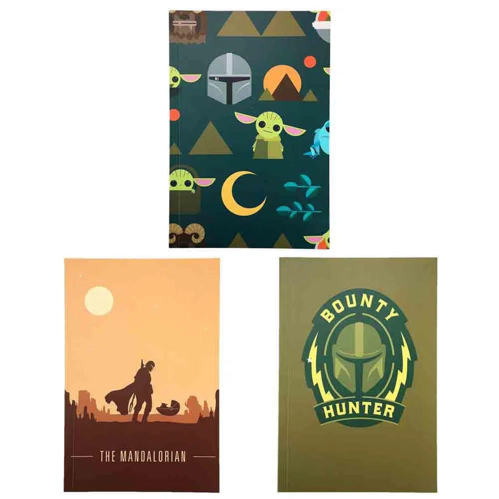 Bioworld Star Wars: The Mandalorian - Grogu Stationery Gift Set - Bioworld - Notebooks, Pencil Pouch, Floaty Pen