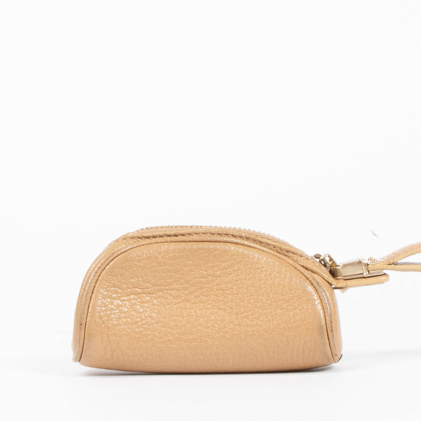 Delvaux Muscade Coquin Pouch