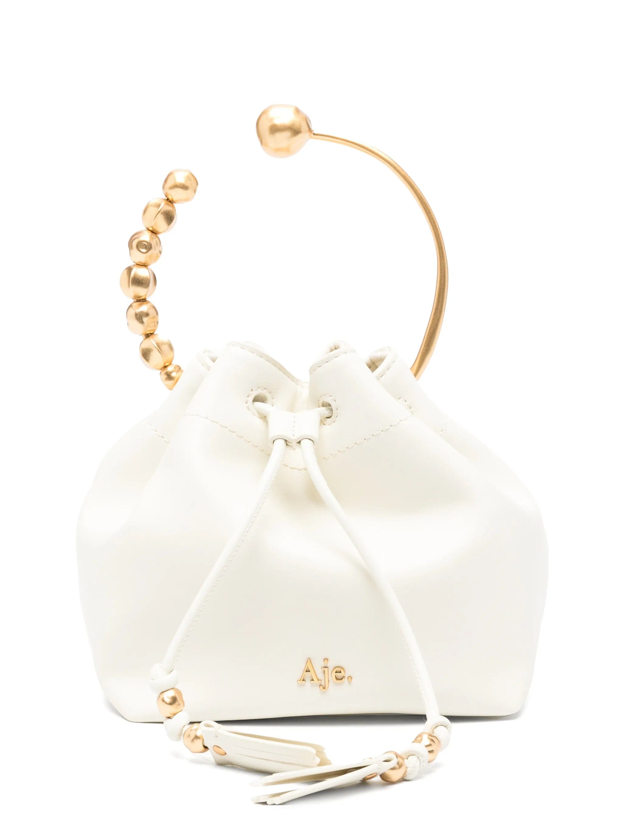 Aje mini Ceremonia ring - handle bucket bag