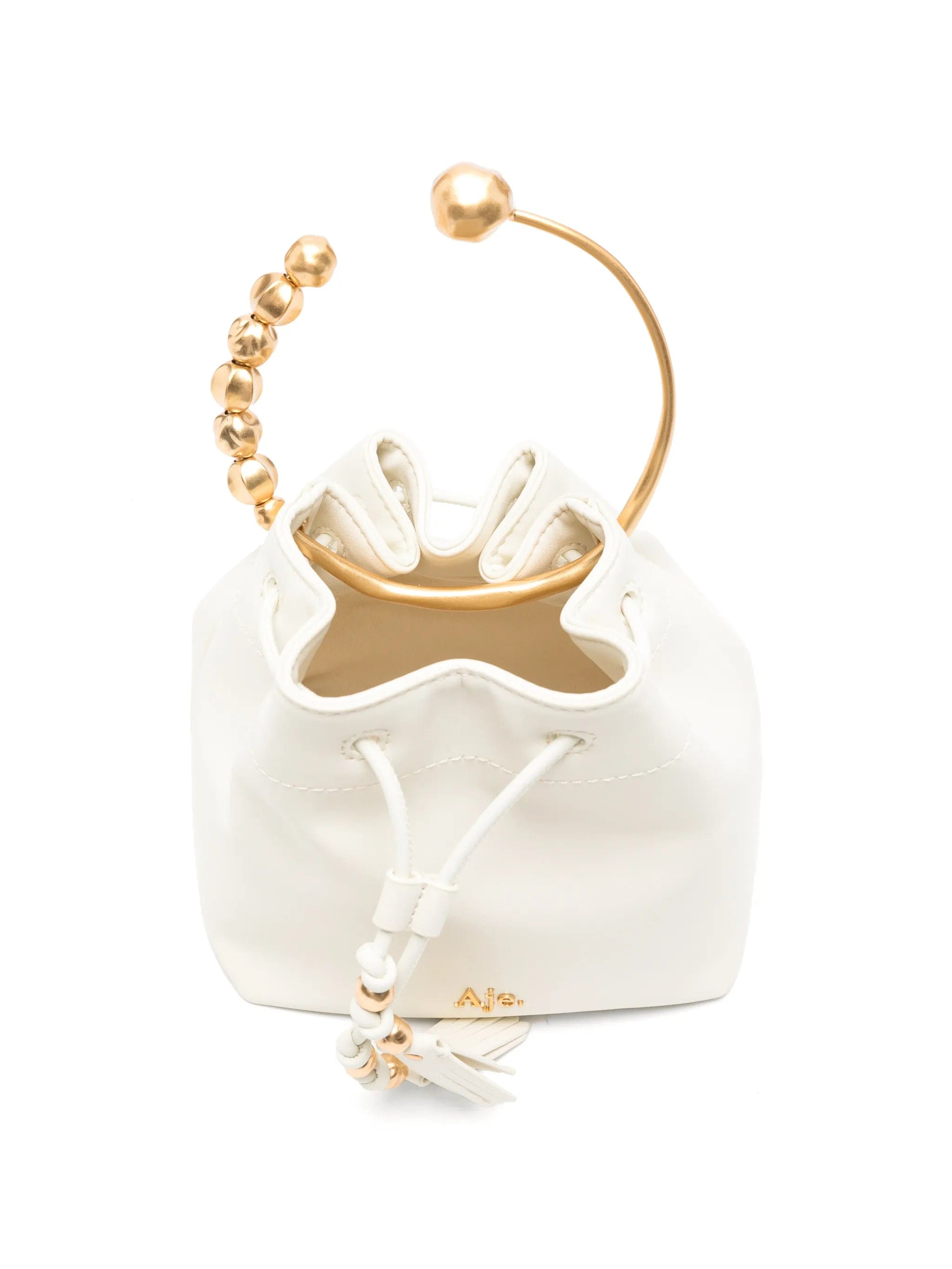 Aje mini Ceremonia ring - handle bucket bag